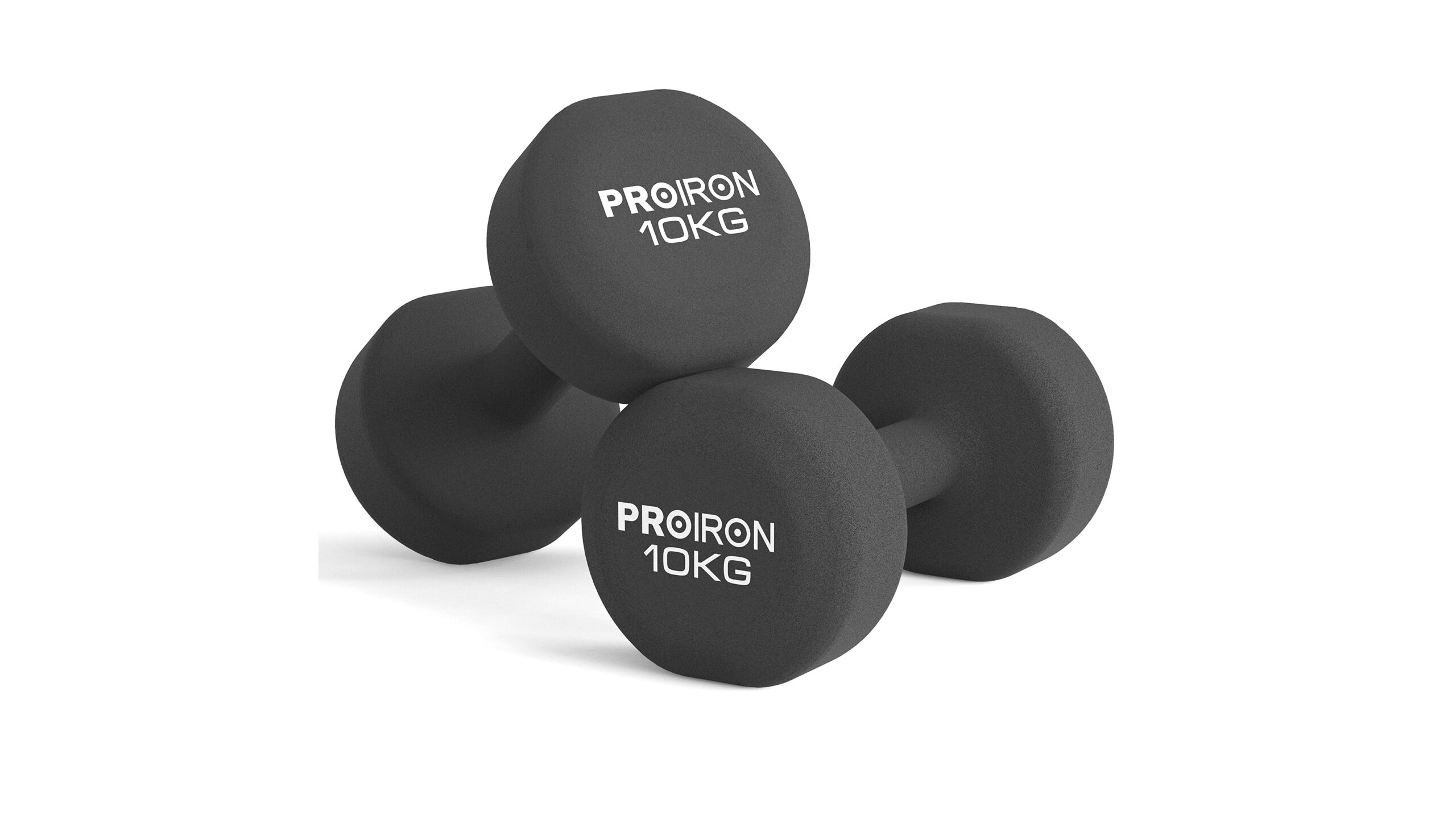 Proiron anti-slip neoprene dumbbell pair, colorful home weights at a super Amazon price