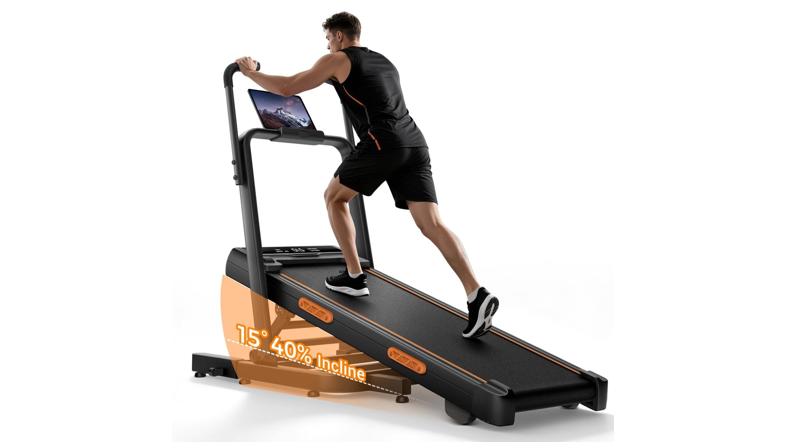 Foldable walking pad 3.0 HP treadmill for quiet home cardio, now at a standout Amazon price