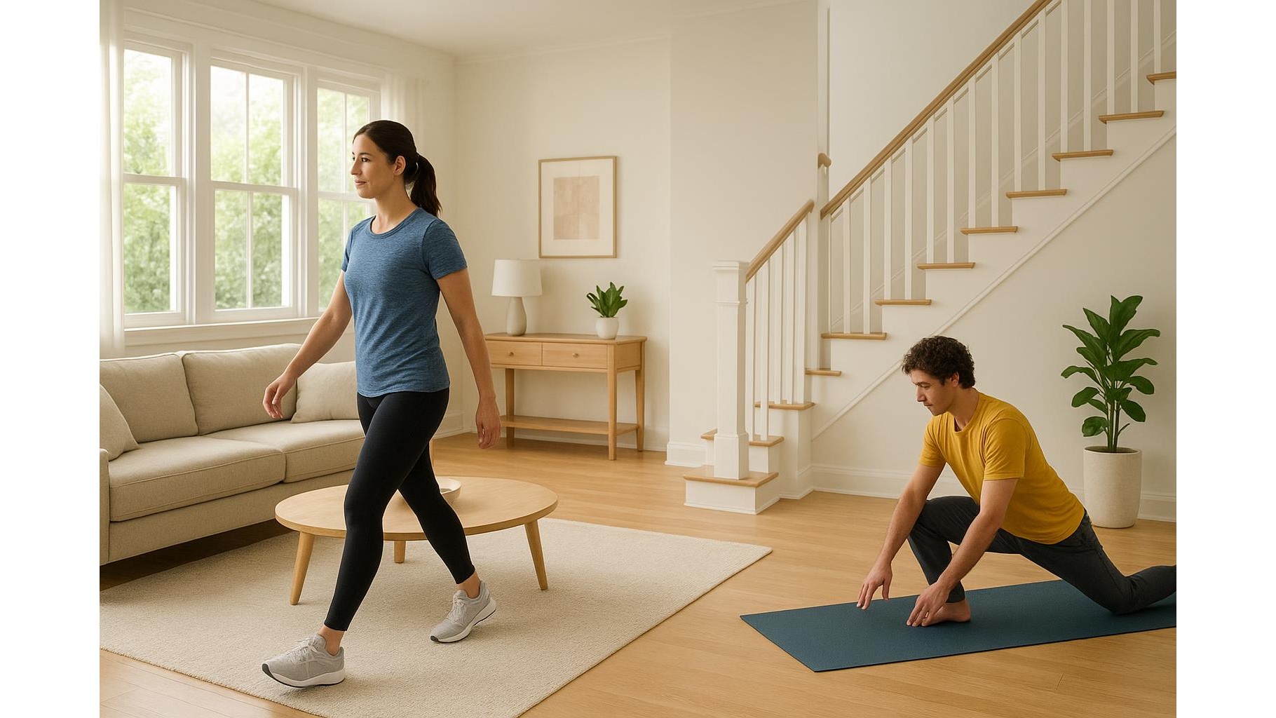 Walk it off at home: how to design active recovery days when you do not own any cardio machines