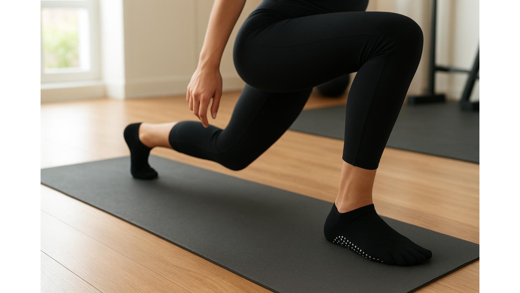 Grip socks for home training: how to choose anti-slip styles for strength, pilates and mixed workouts