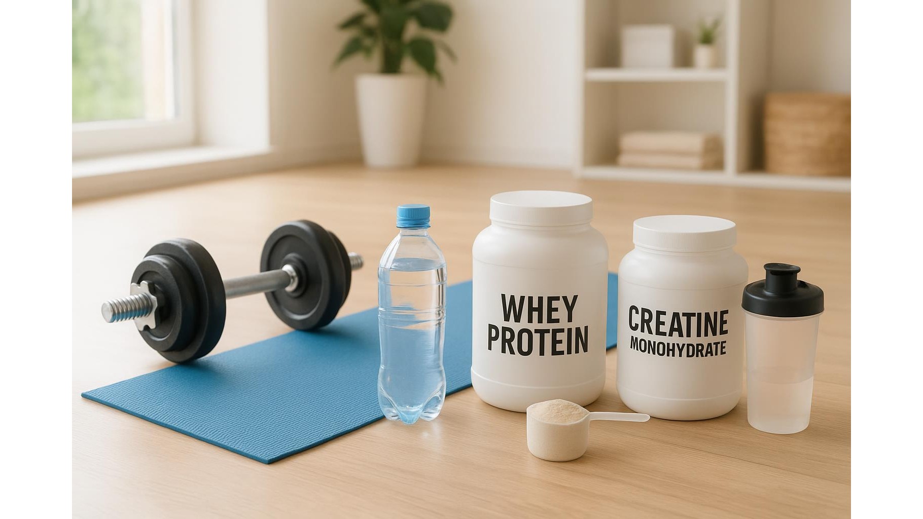 Electrolytes, protein and creatine around home workouts: how to build a simple daily routine without overthinking