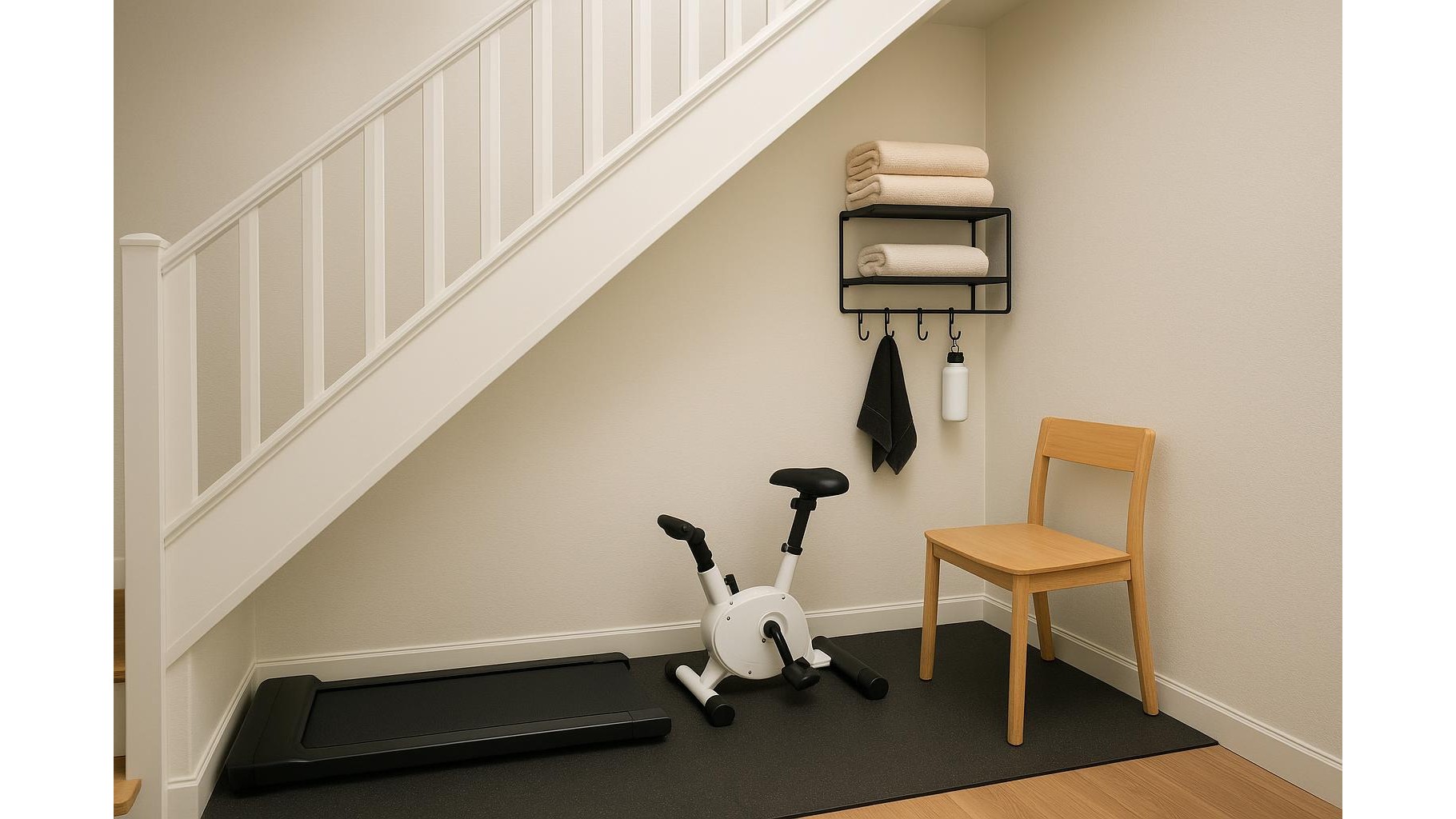 Compact under‑stairs cardio: how to set up a mini machine zone when height is limited