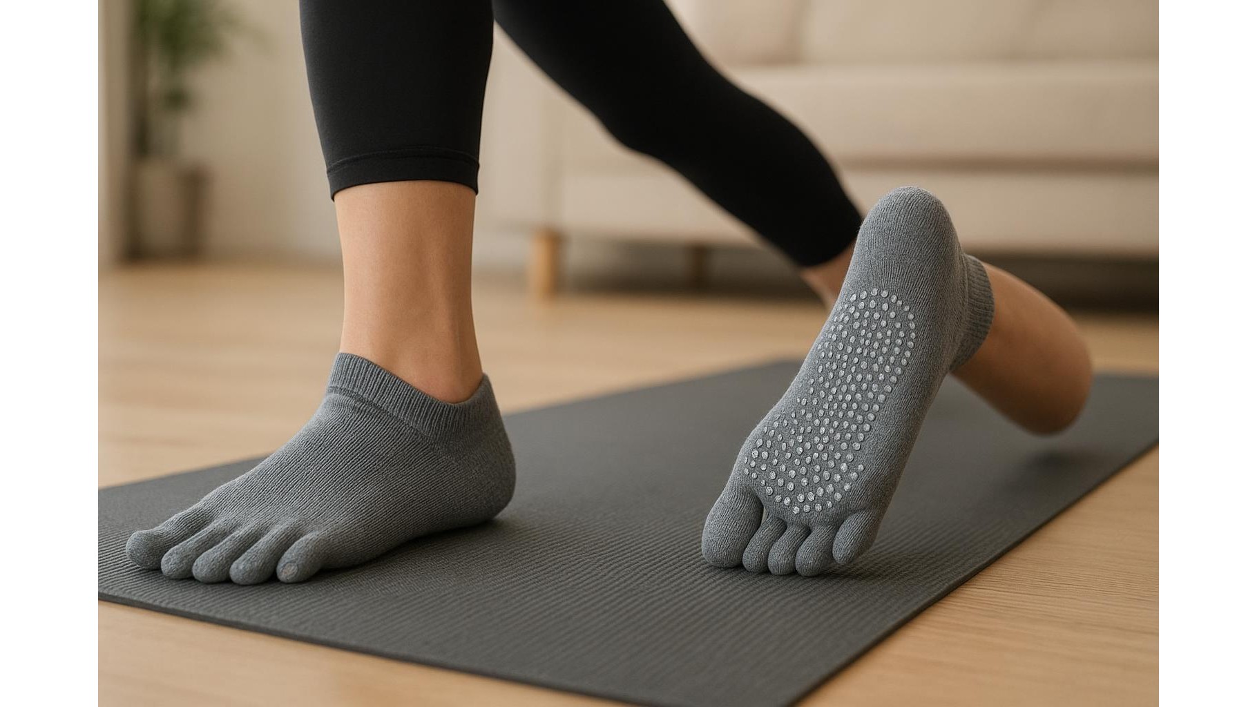 Split-toe training socks for home workouts: when toe-separation designs actually help balance and grip