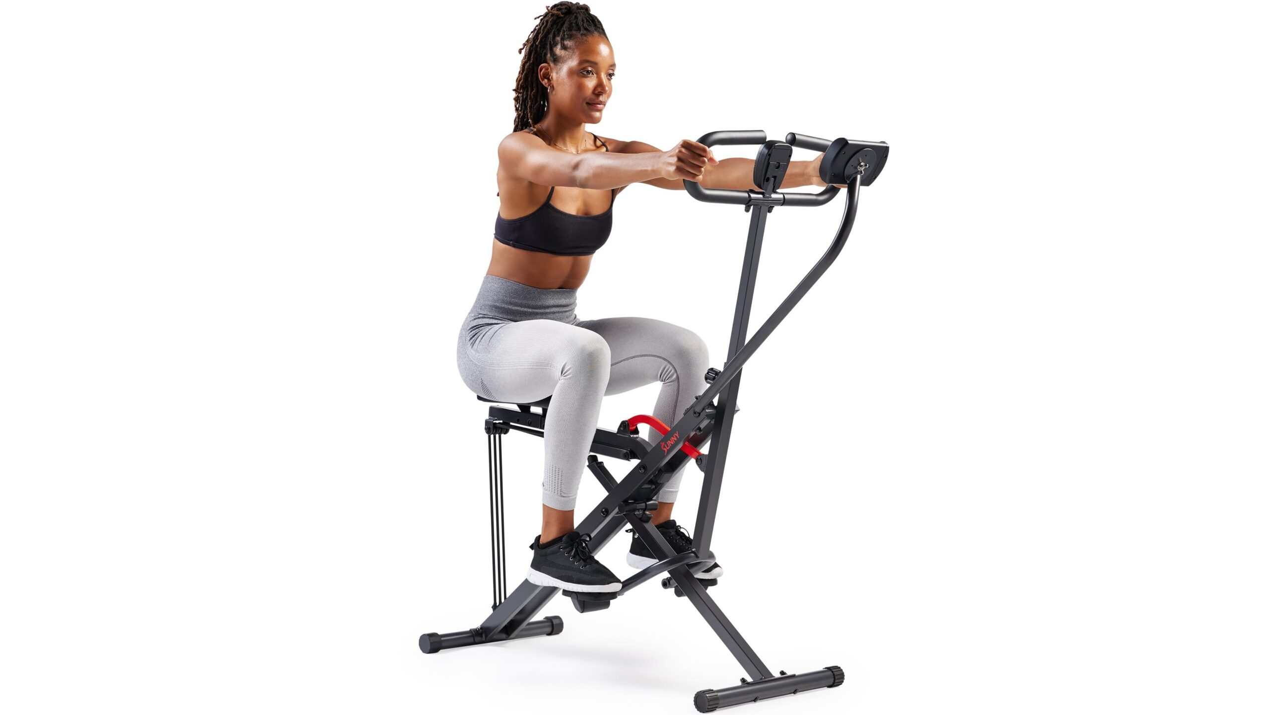 Sunny Health & Fitness Smart Row-N-Ride, full-body trainer ideale per una home gym compatta su Amazon