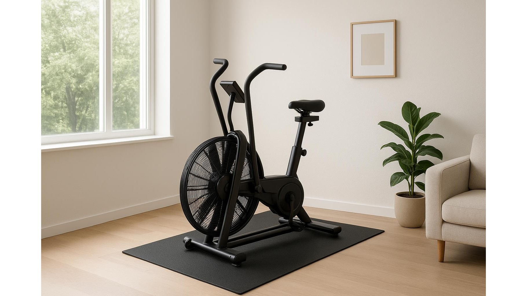 Fan bike belt drive vs chain drive: how to choose a quiet air bike for home cardio
