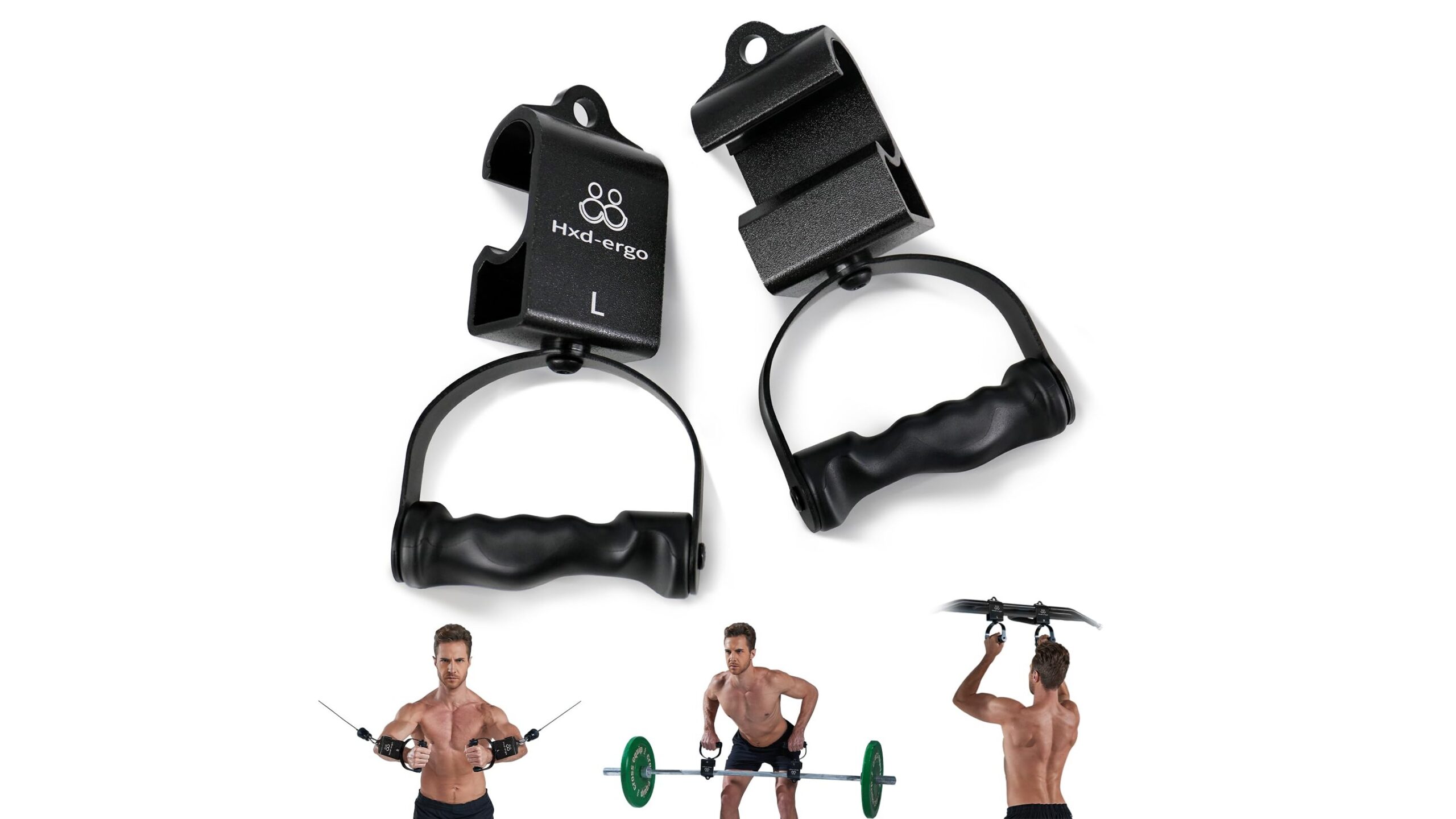 HXD‑ERGO ergonomic gym handles, Amazon deal to upgrade your cable and band work at home