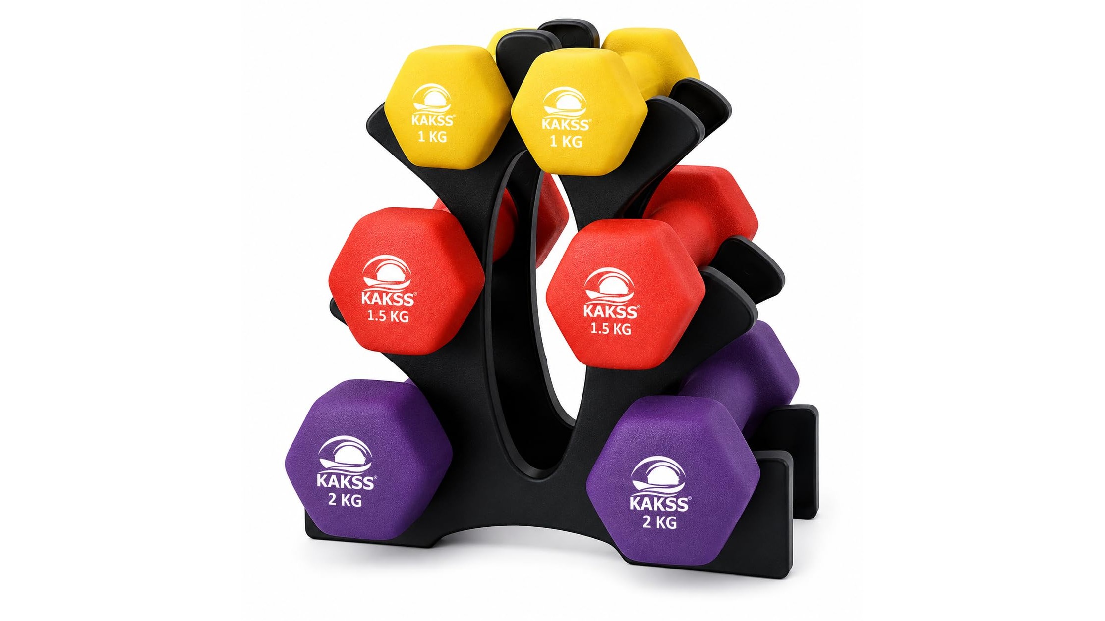 Kakss neoprene dumbbells set, Amazon price drop for starting or expanding your home weights collection