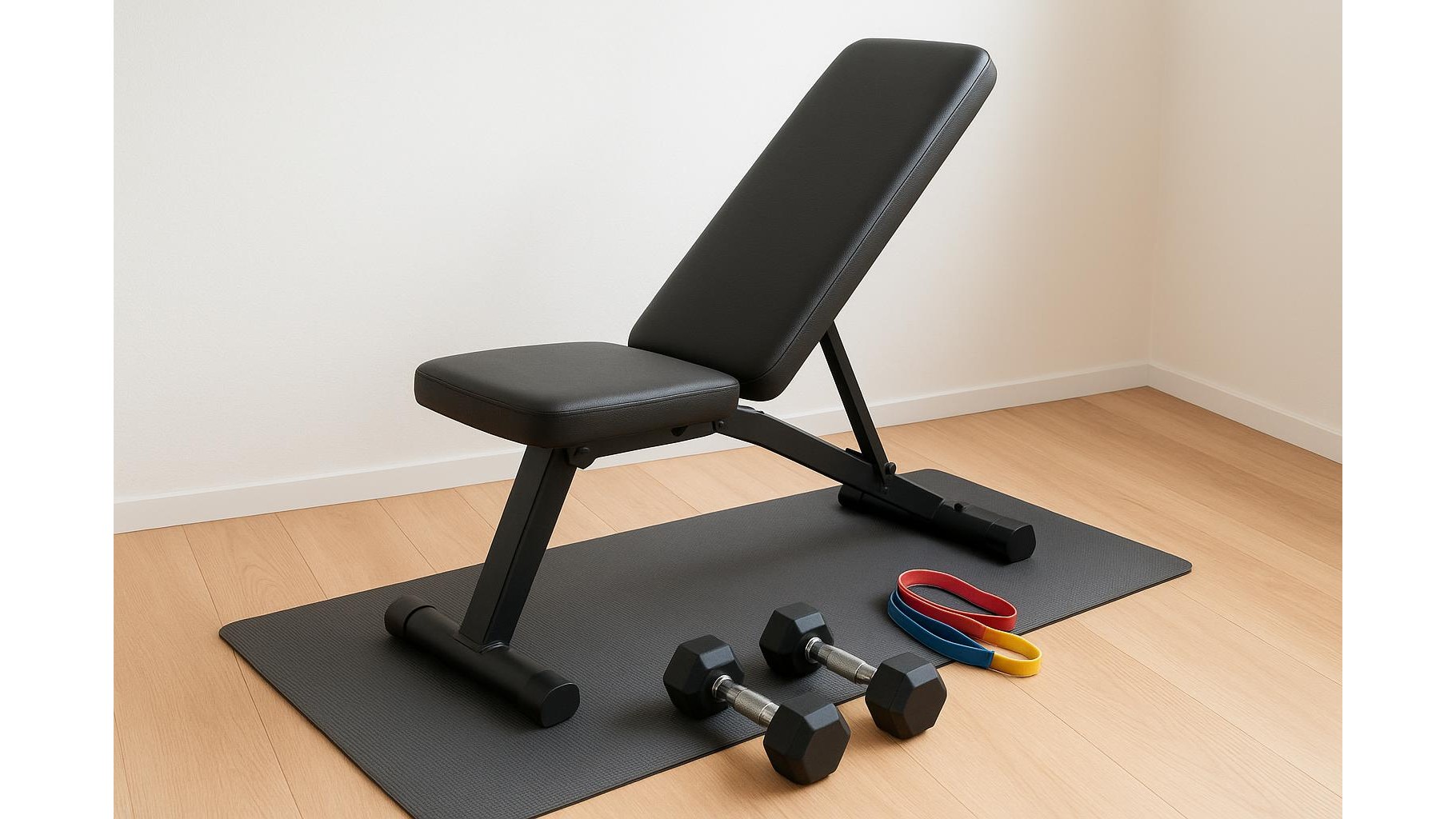 How to choose a compact adjustable aerobic deck bench for a multi-use home gym