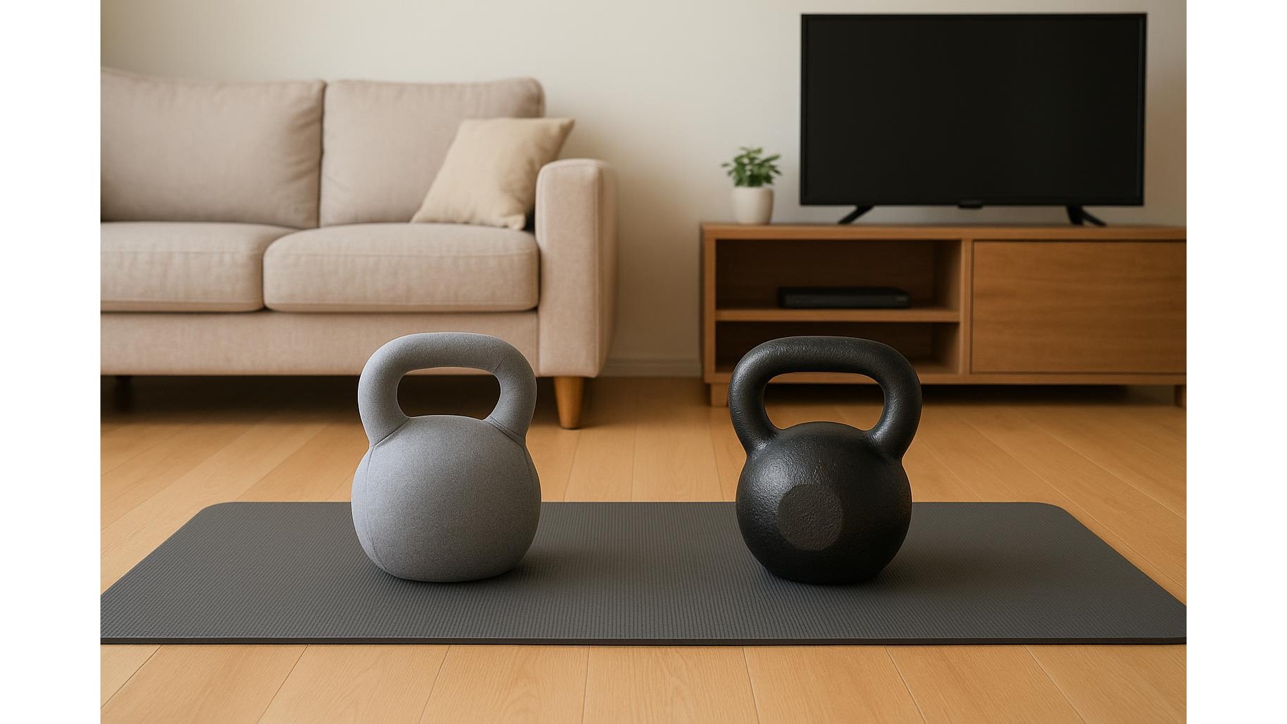 Soft-sided kettlebells vs classic iron: which is better for beginners training at home?