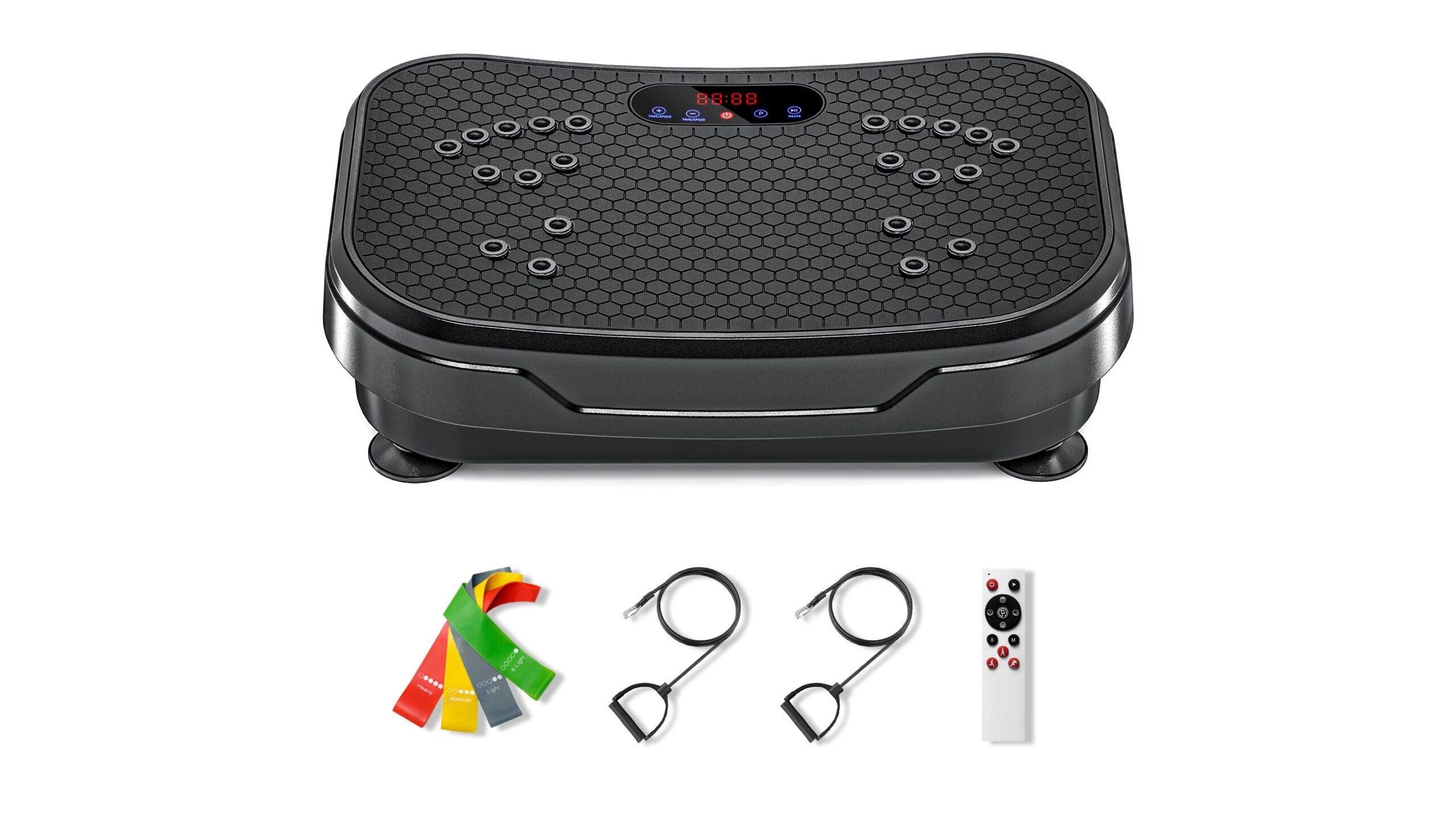 ZCMHAXJ vibration plate, pedana vibrante completa per dimagrimento e drenaggio a casa