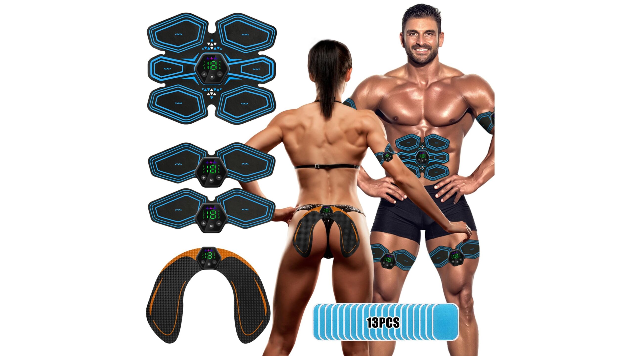 iWarmbase EMS muscle stimulator, abs and full body trainer in promo on Amazon