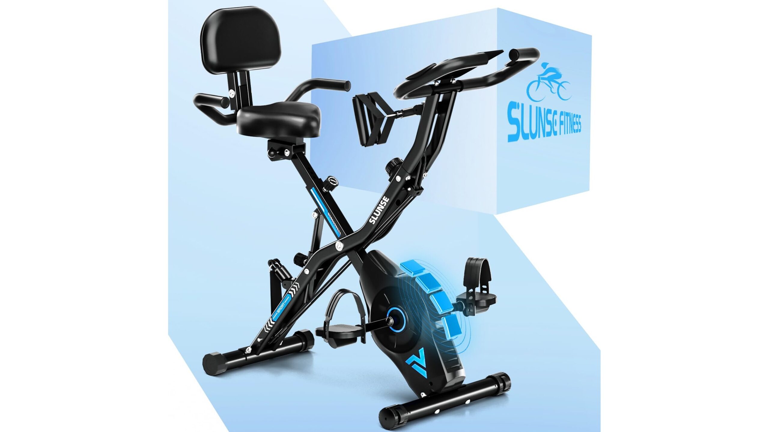 Folding exercise bike 5-in-1 in offerta su Amazon: soluzione completa per il cardio in casa