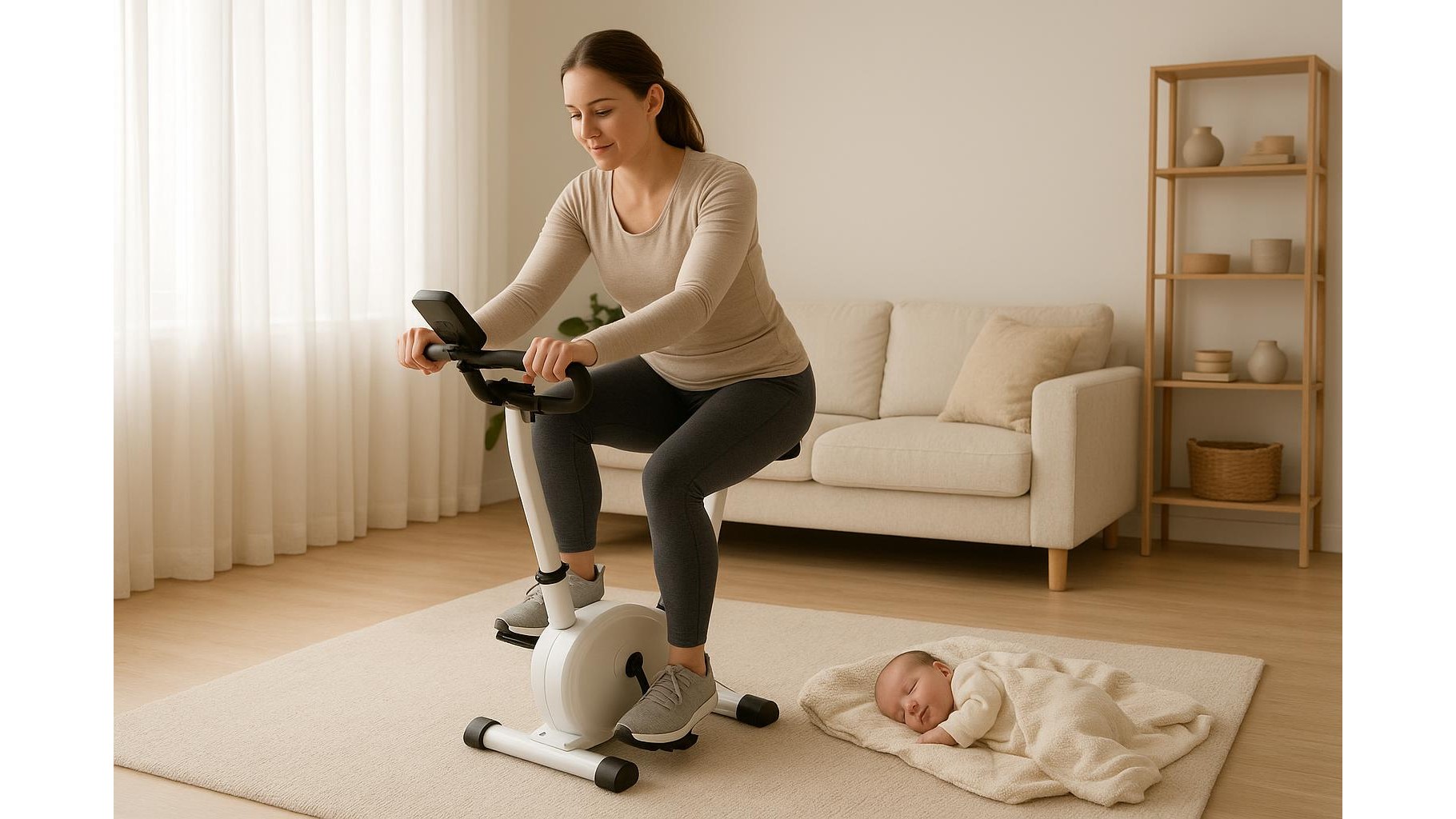 Cardio machines after pregnancy: how to choose gentle options for rebuilding fitness at home