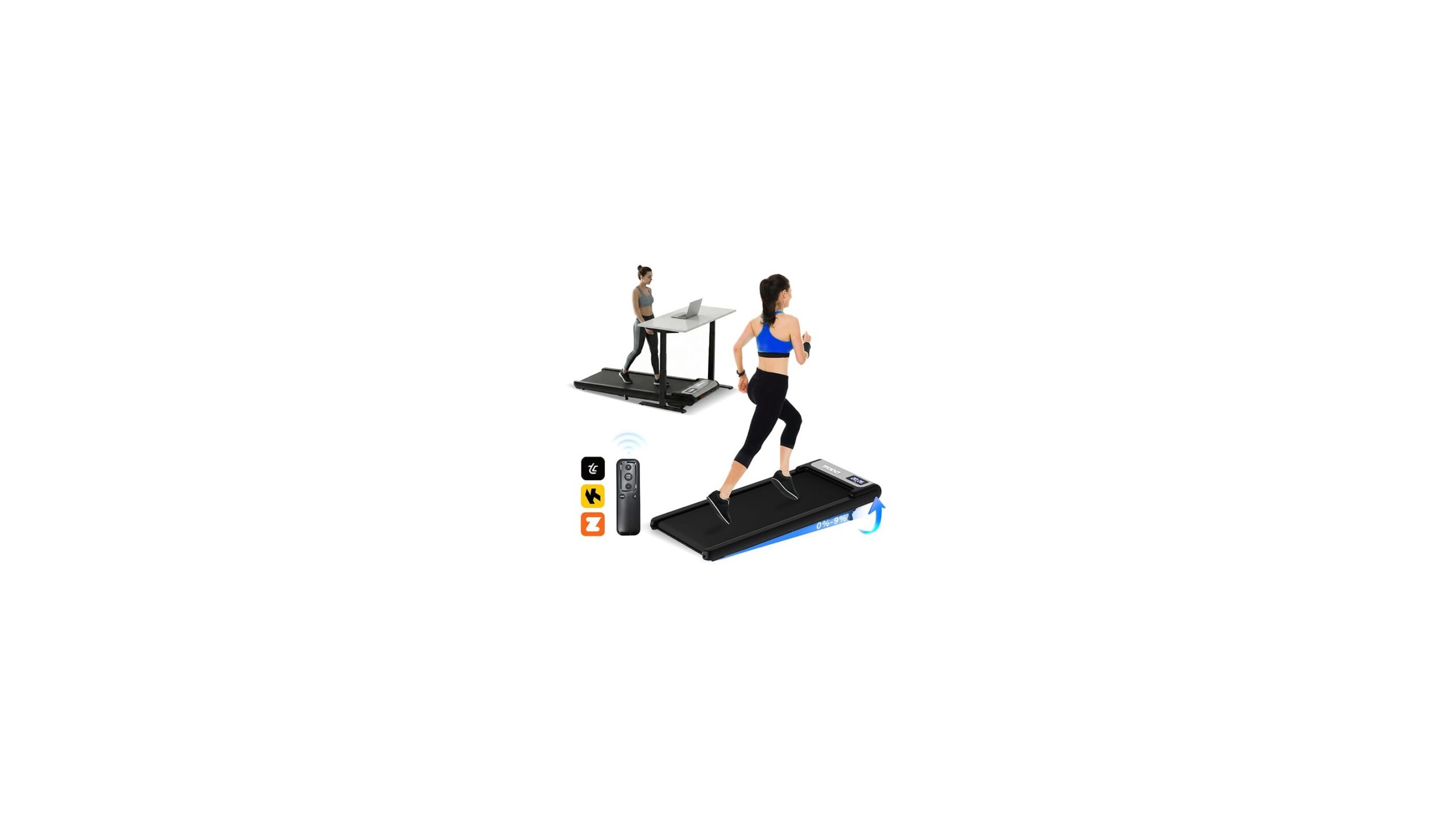 TODO walking pad 3 in 1, il tapis roulant da casa compatto ora a prezzo ribassato su Amazon