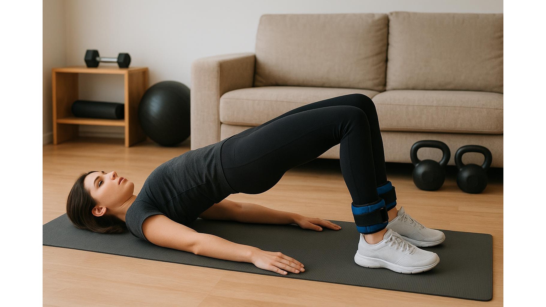 Bodyweight and ankle weight home workout: 35-minute full body routine for strength and toning