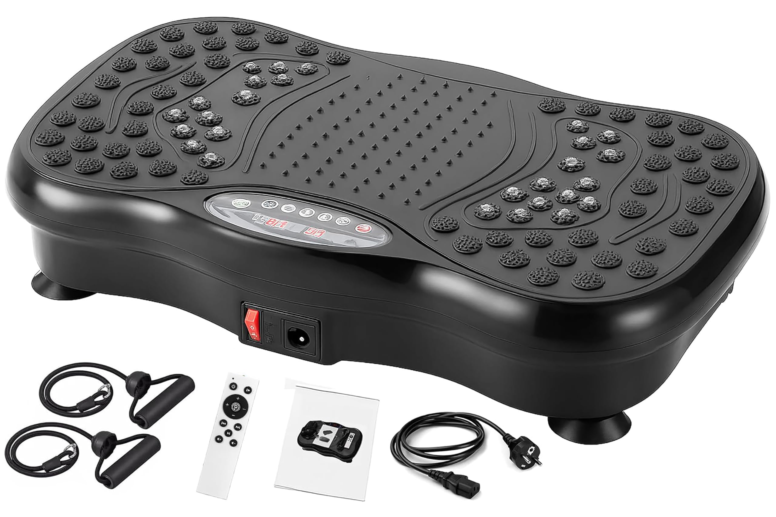 Vibration plate exercise machine for home workout, a compact all-in-one solution on Amazon