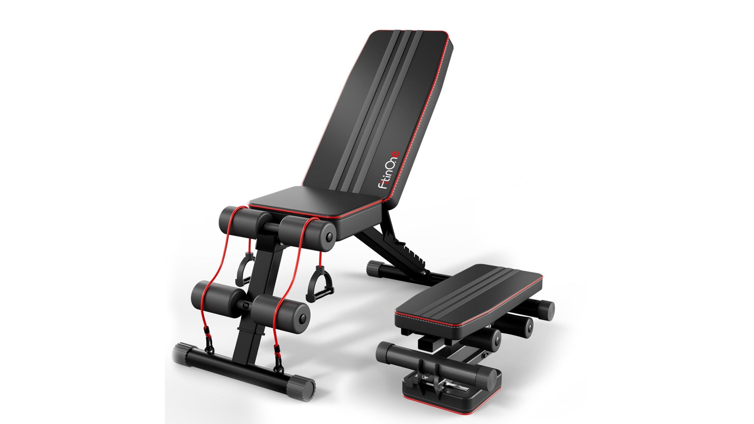FitinOne adjustable weight bench 800 lbs, panca completa per home gym con prezzo al ribasso