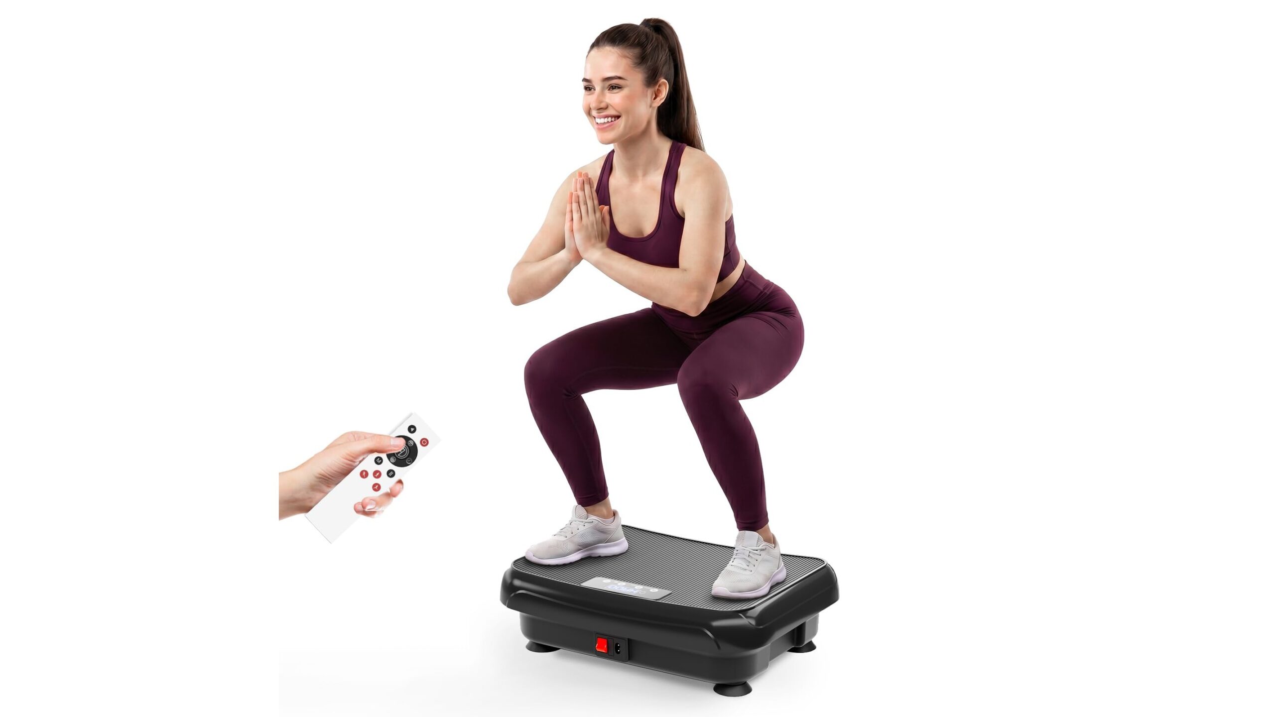 Piastra vibrante TISSCARE per home cardio, piattaforma full body in forte sconto su Amazon