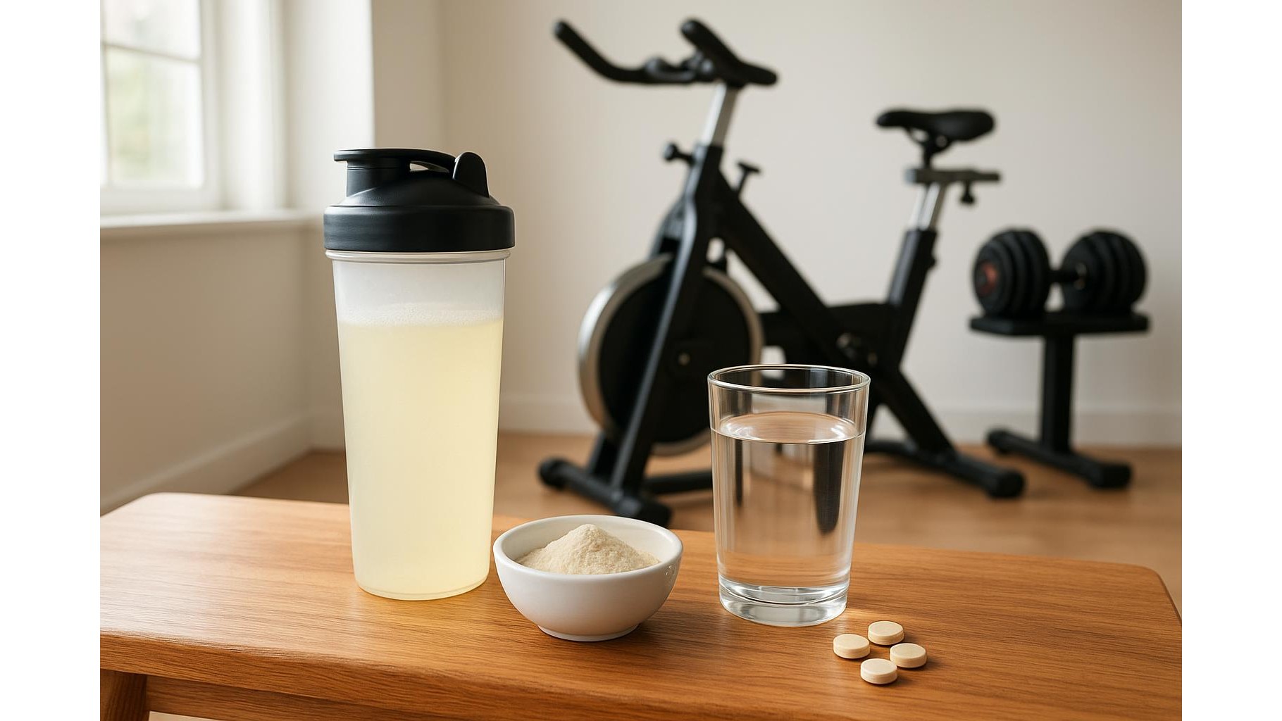 Electrolytes, carbs and caffeine: how to combine basic supplements for long home workouts