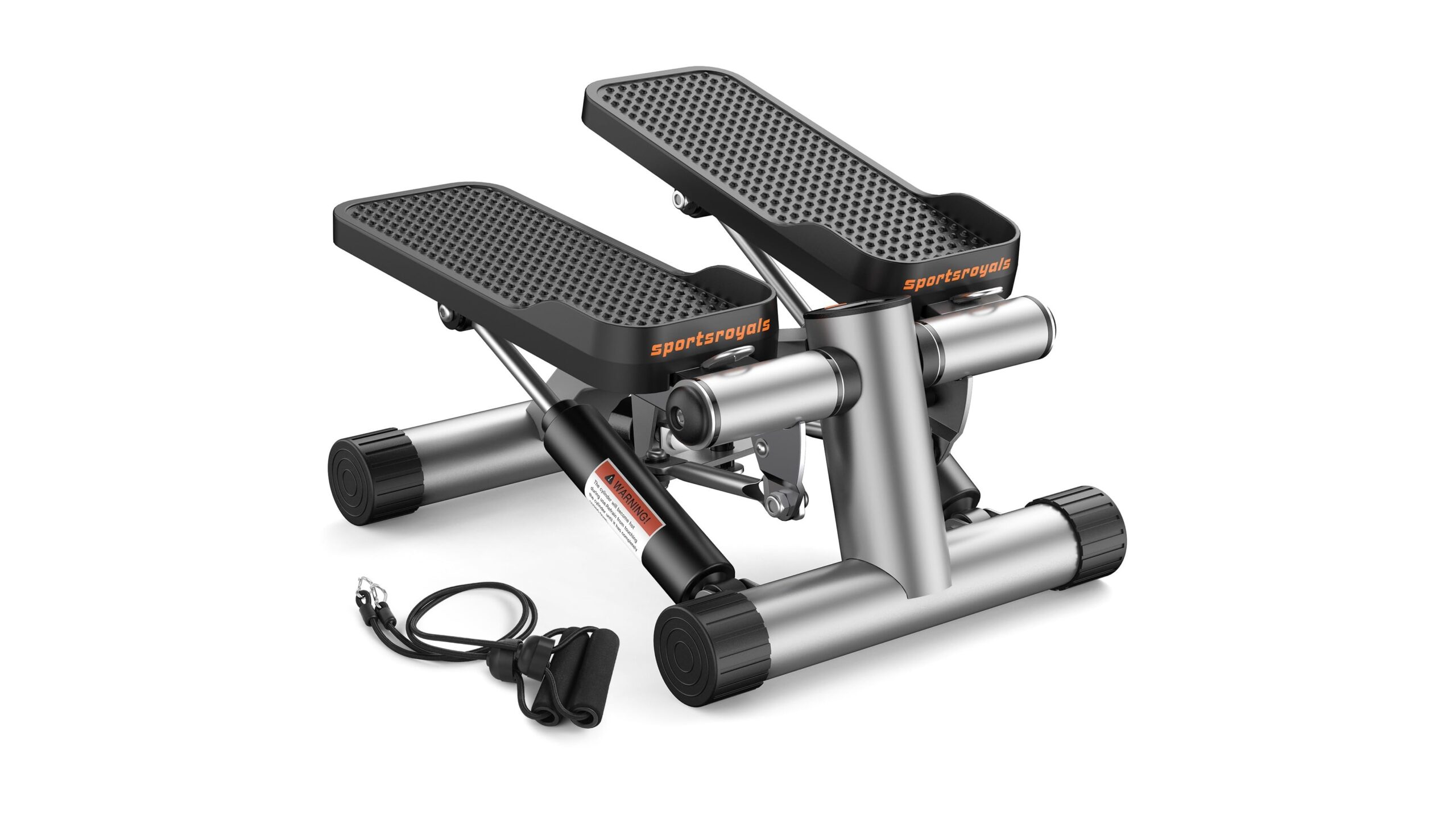 Sportsroyals twist stepper con bande, soluzione compatta su Amazon per allenare gambe e fiato in salotto