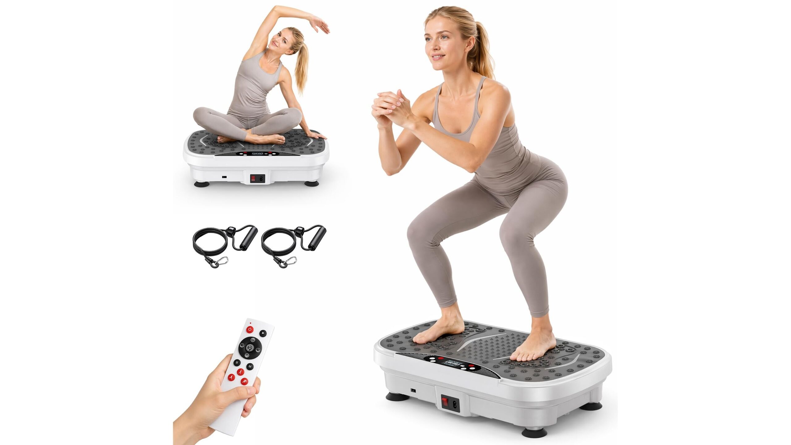 Vibration plate exercise machine, piattaforma vibrante home fitness da tenere d’occhio su Amazon