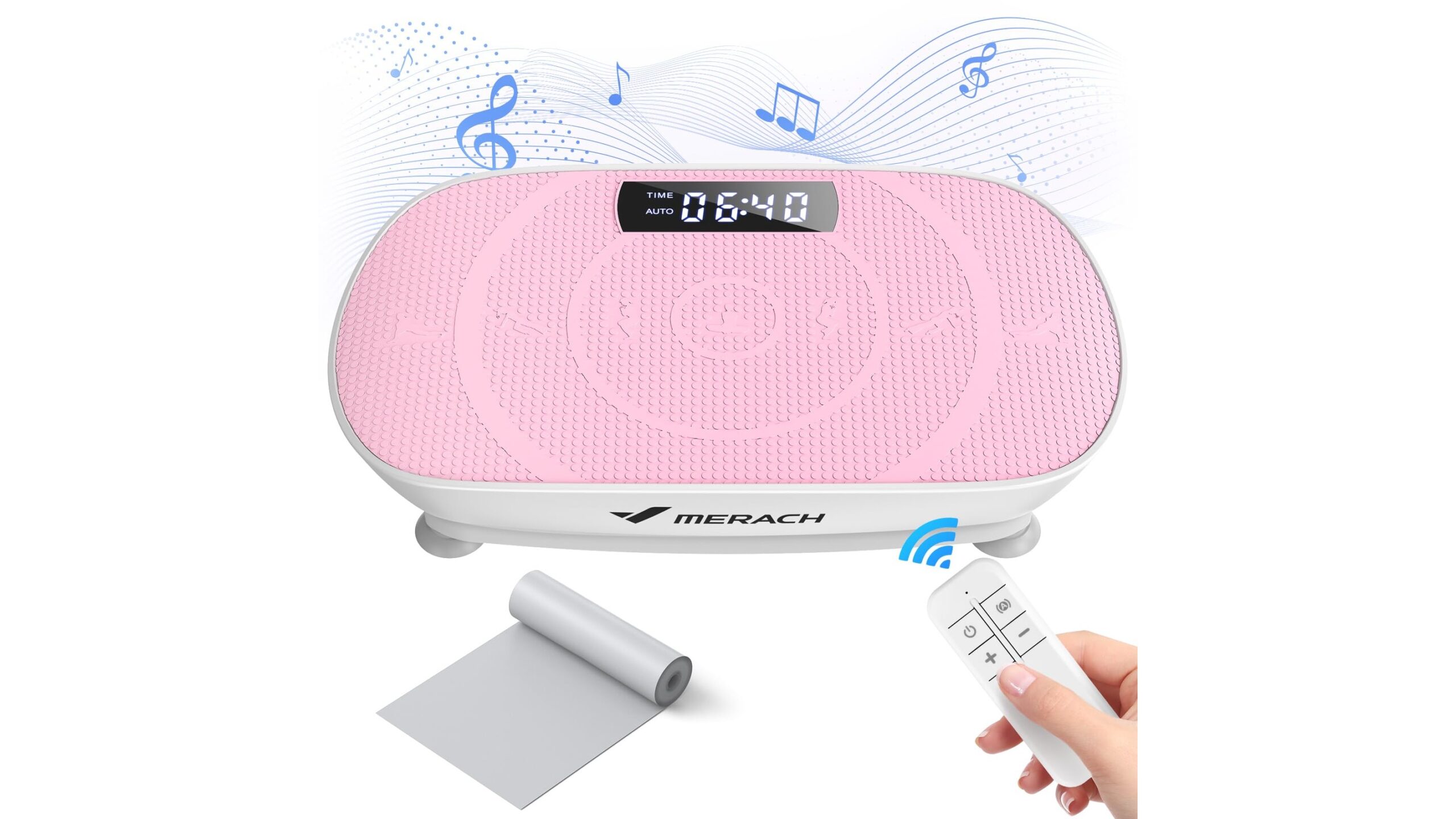 MERACH CV30 Pro vibration plate, pedana vibrante compatta per full body workout a casa
