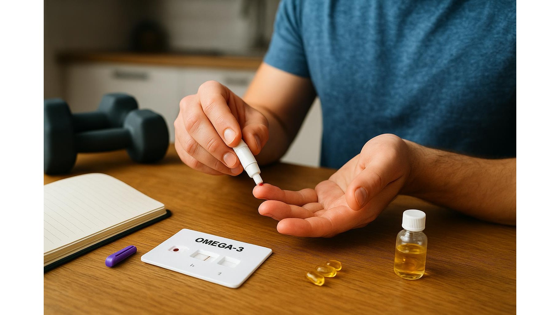 Omega-3 blood testing at home: how to use simple labs to personalise your fish oil intake