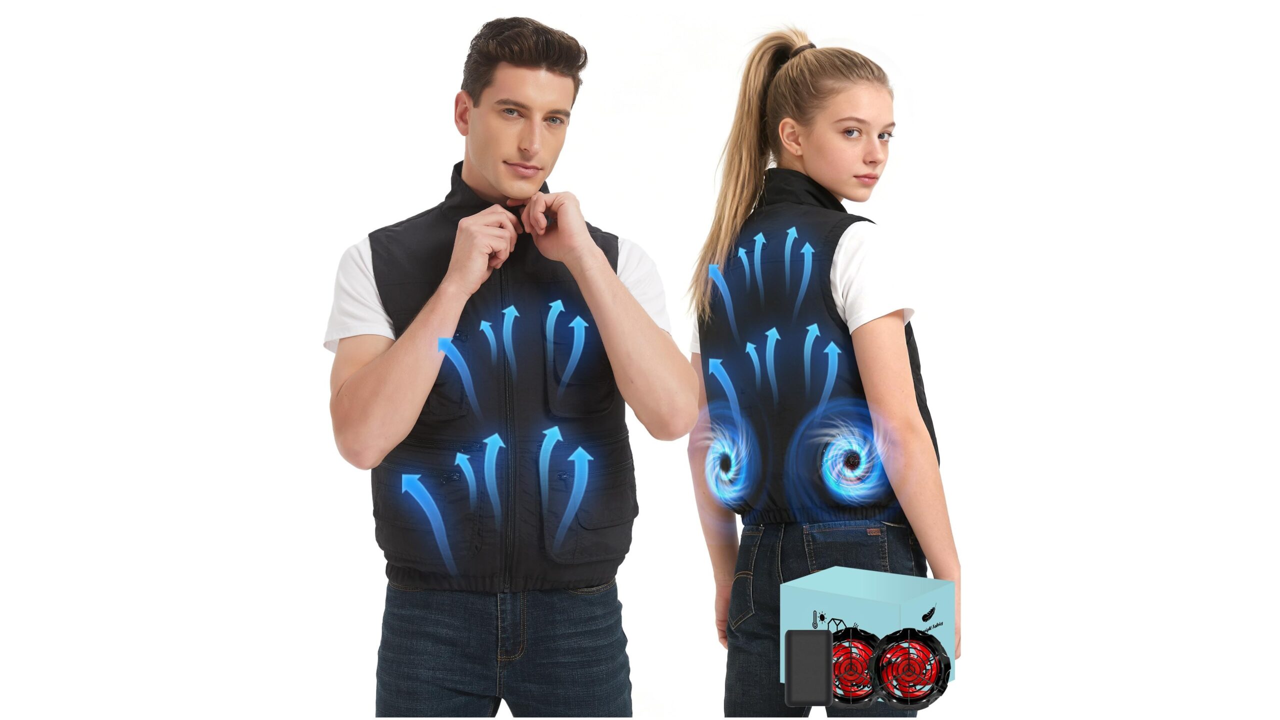 Lvkakmox 21V cooling fan vest, a smart way to keep home workouts fresh on Amazon