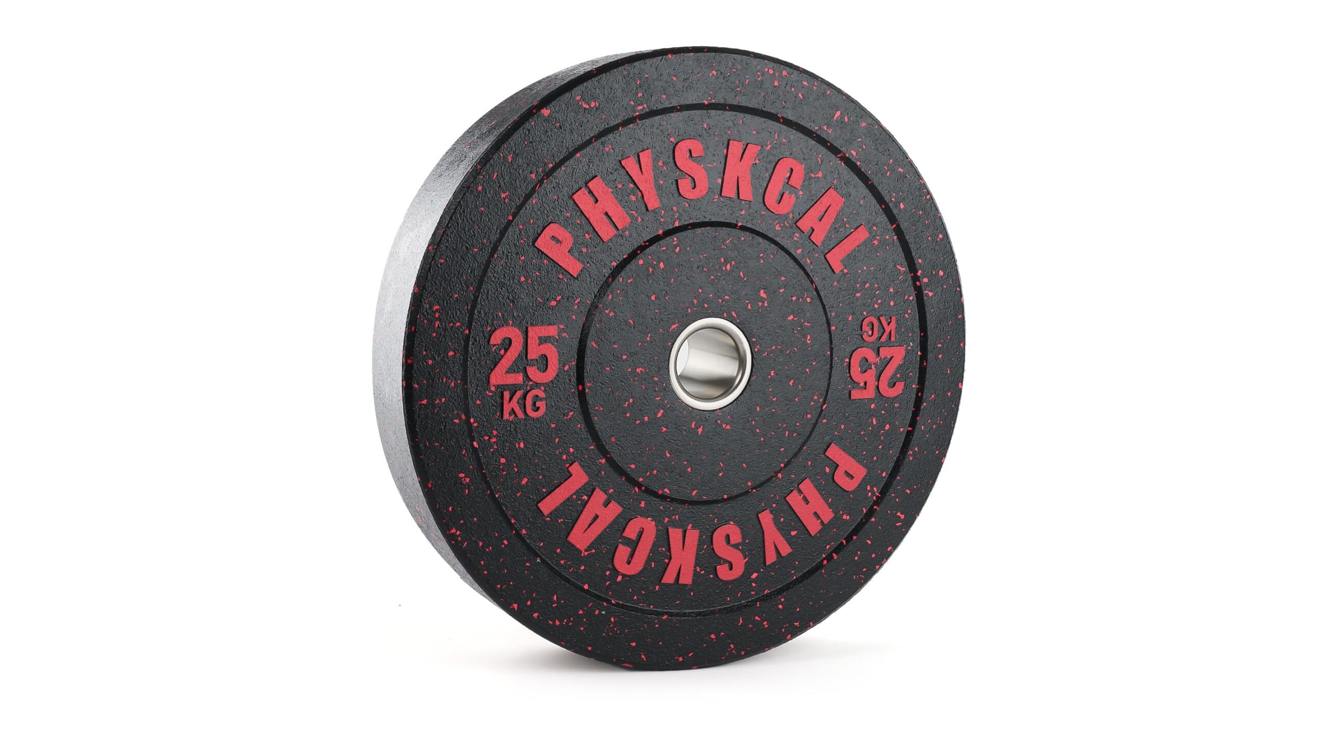 PhysKcal crumb rubber bumper plates, colored plates for a robust home gym at a great price