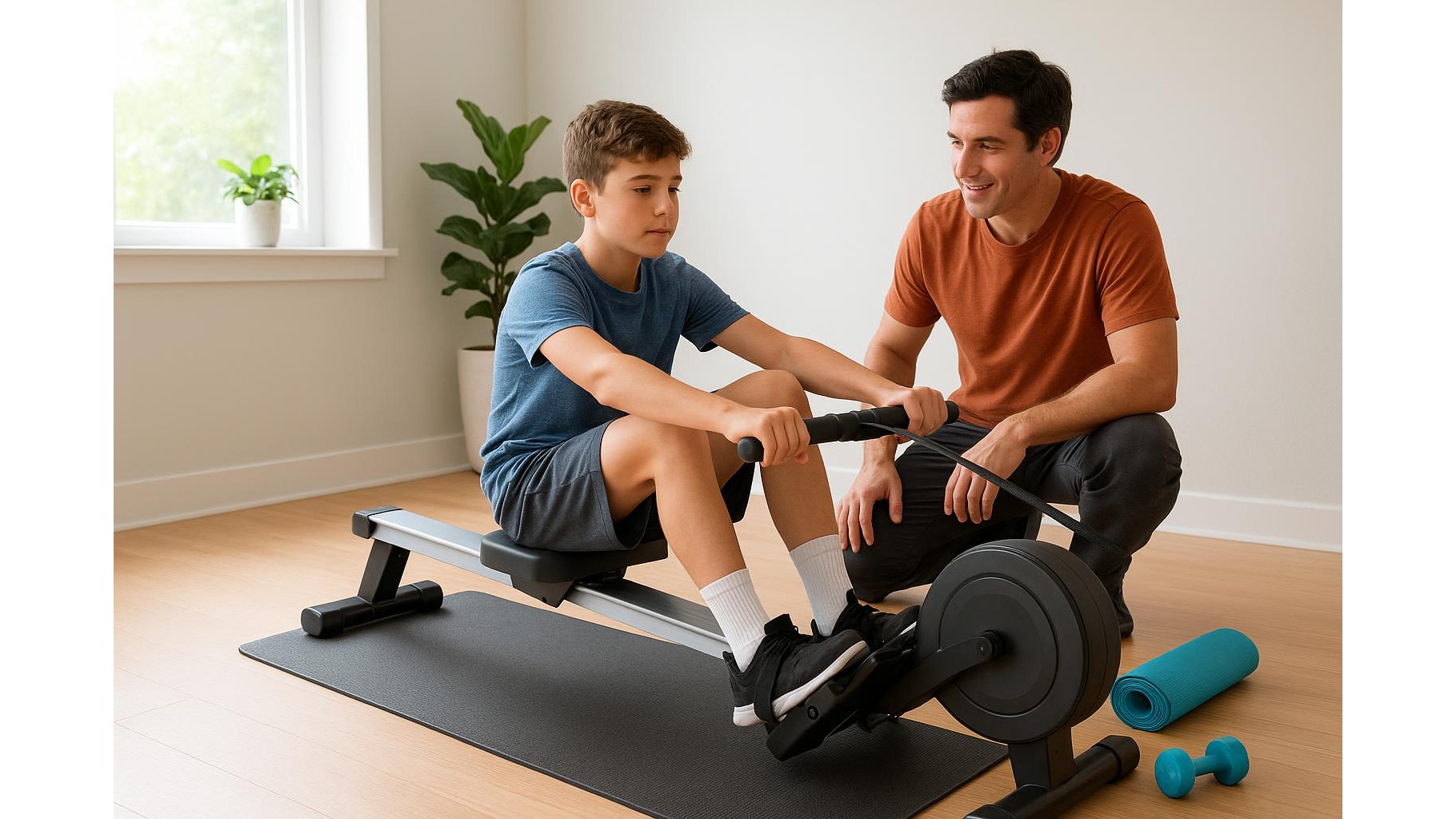 Rowing machines for kids and teens: how to choose a safe, size-appropriate model for home cardio