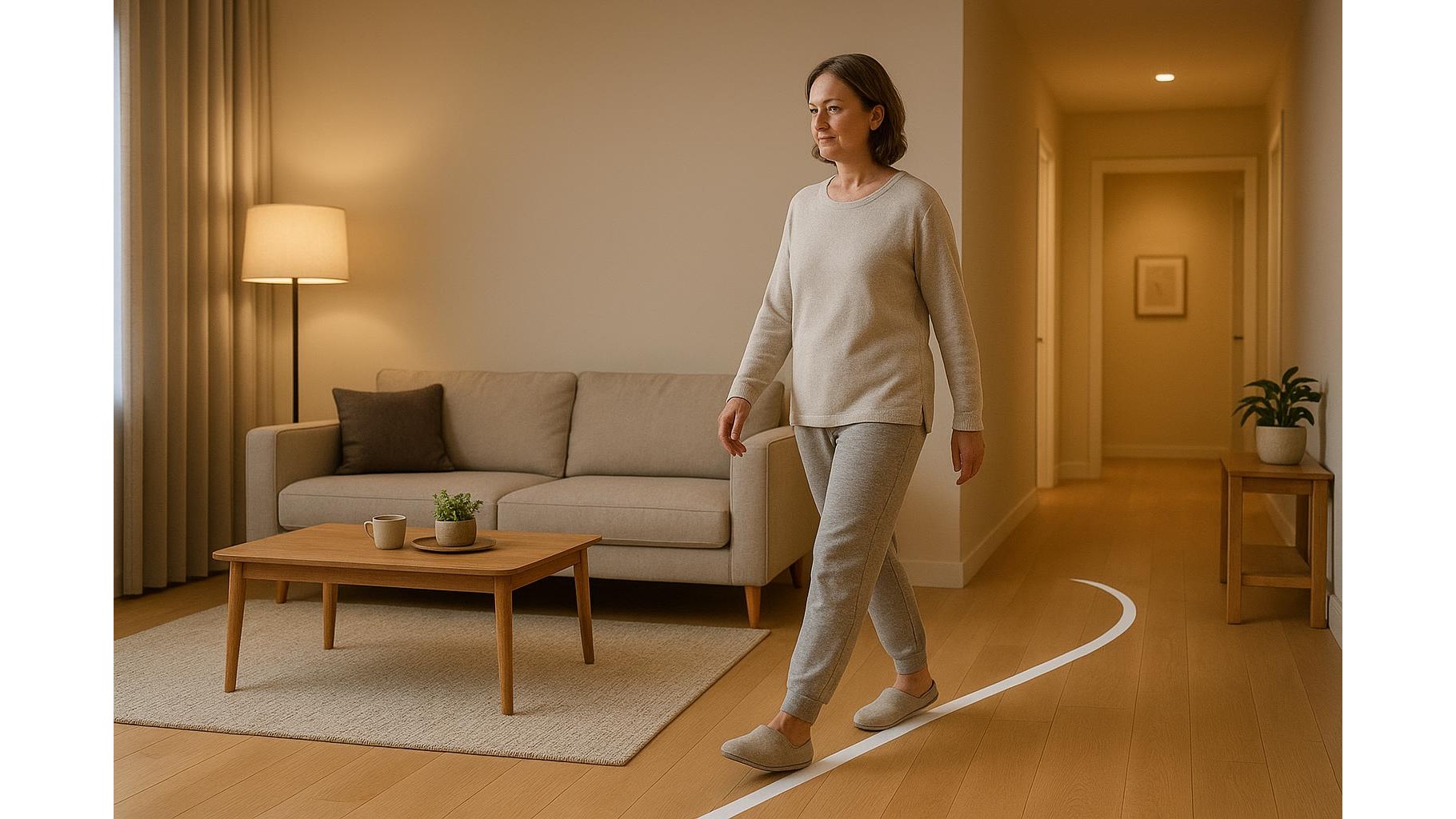 Indoor walking routes at home as active recovery: how to design gentle laps that really help