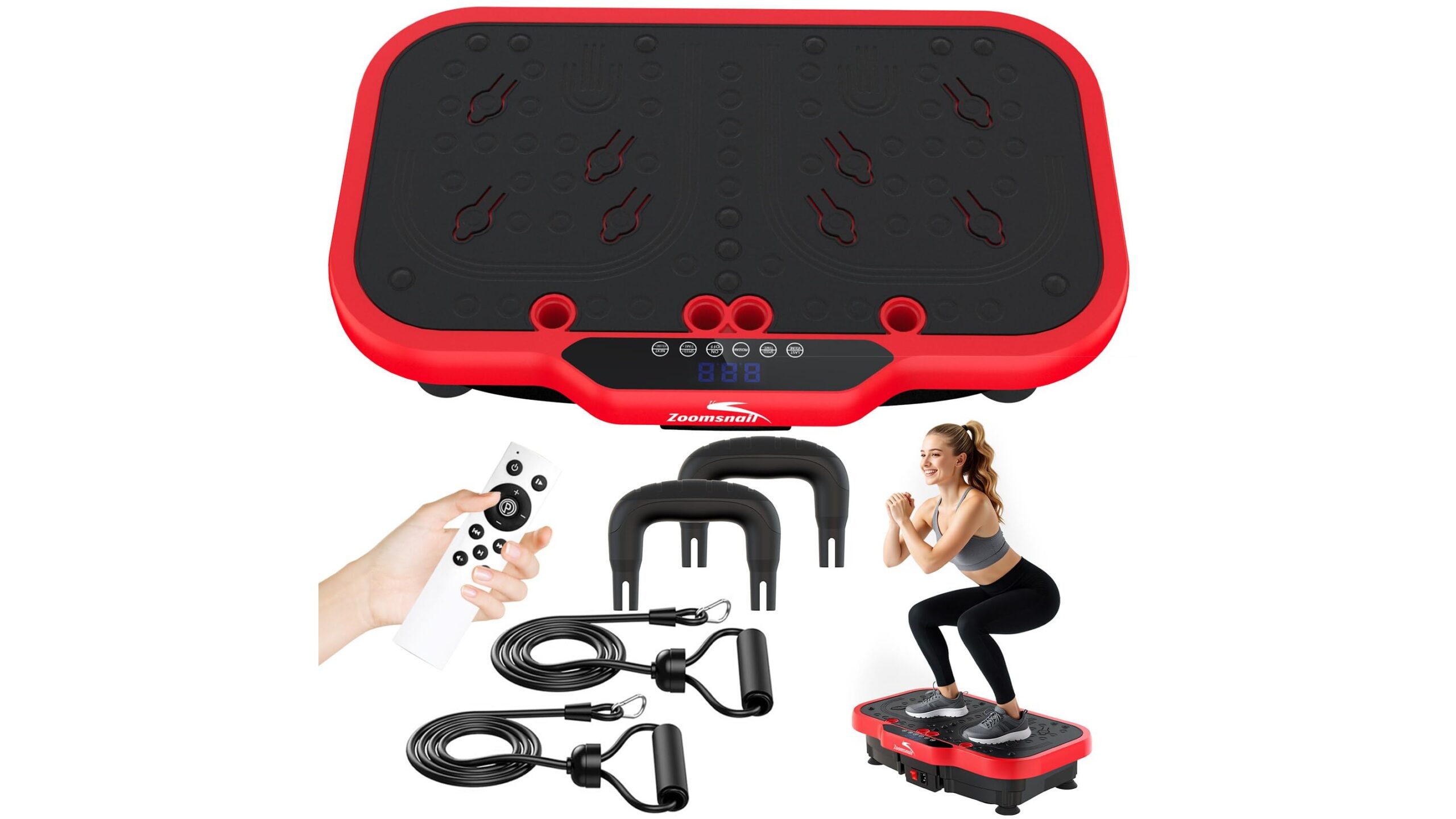 Vibration plate exercise machine 2026 upgrade, a compact whole‑body trainer for home use with a top Amazon deal