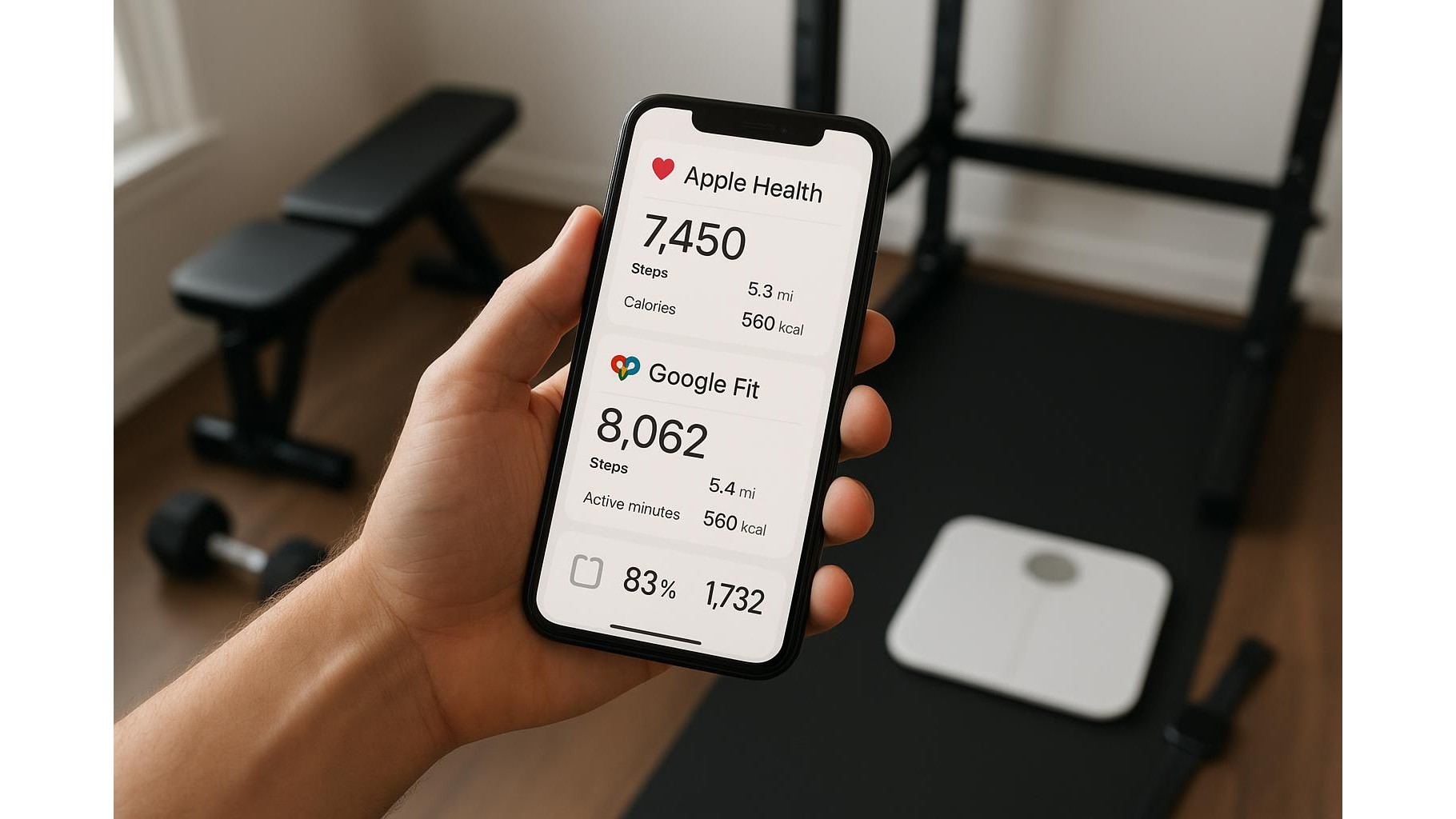 Syncing your home workout data with Apple Health and Google Fit without paying for extra apps