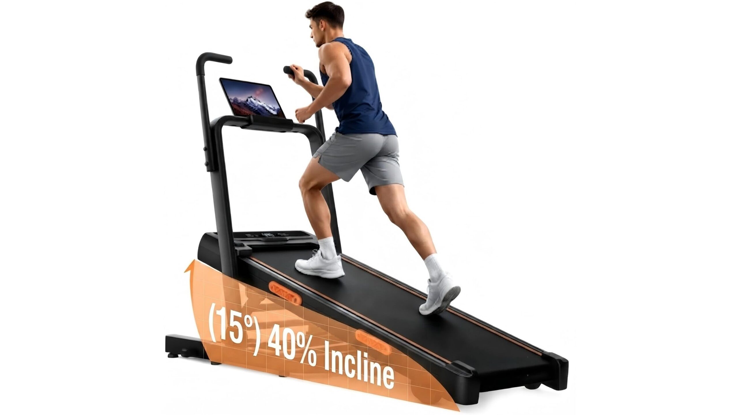 UMAY walking pad with incline, compact home treadmill in promo on Amazon