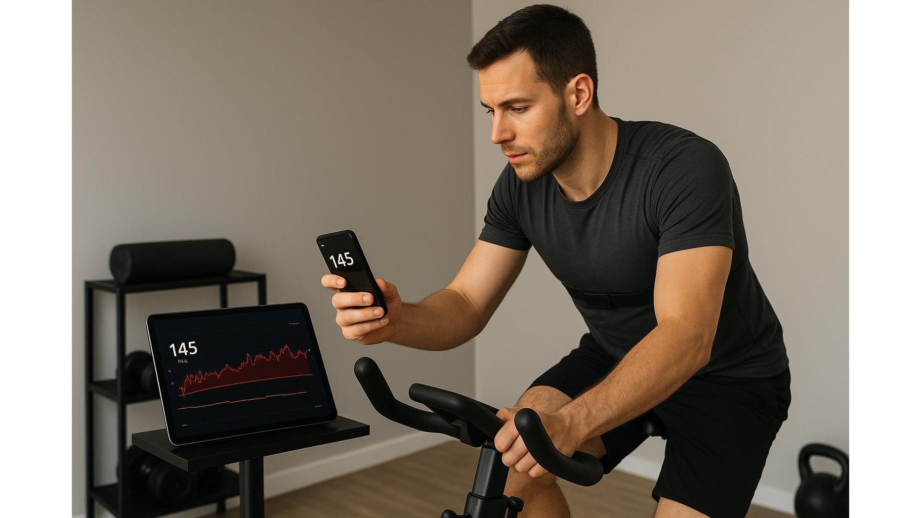 How to connect one budget Bluetooth heart rate strap to multiple free apps for smarter home training