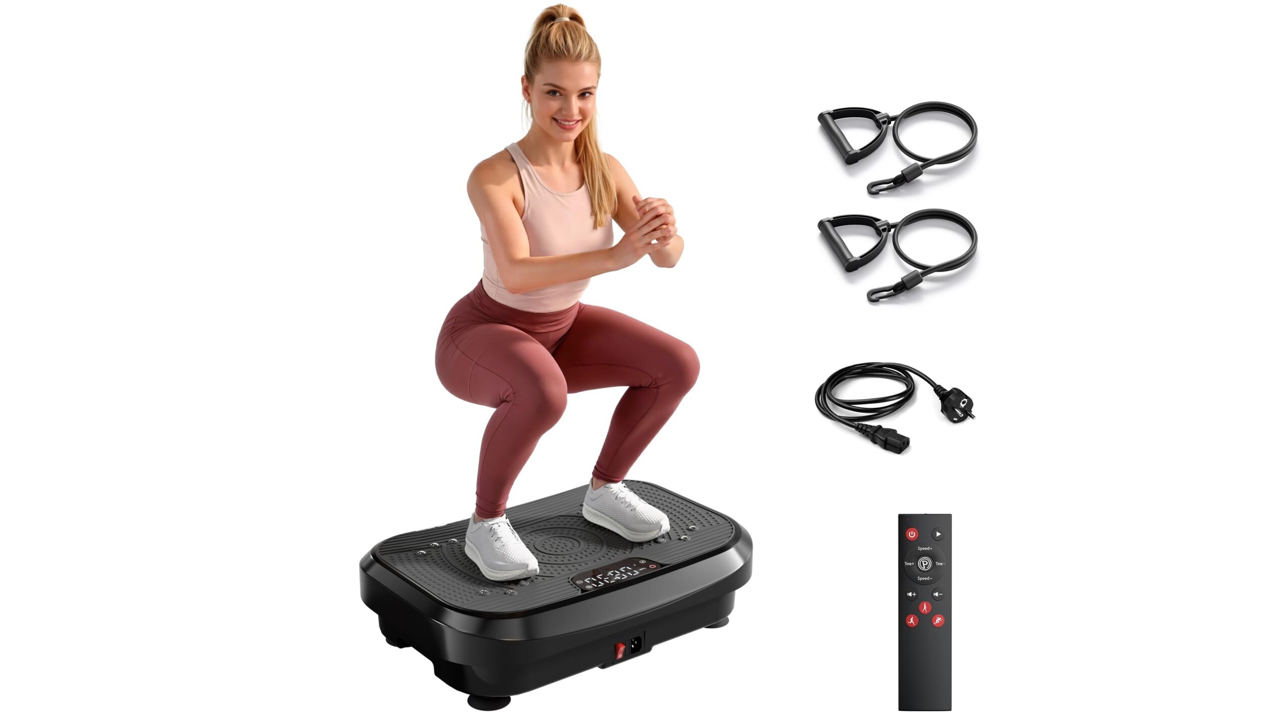 Momoda vibration plate, full body home workout and massage platform with a strong Amazon price cut