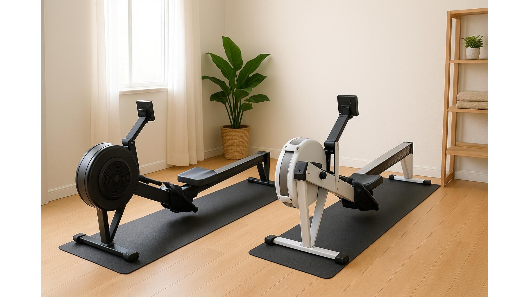 Front-drive vs rear-drive rowing machines at home: how flywheel position changes feel, footprint and noise