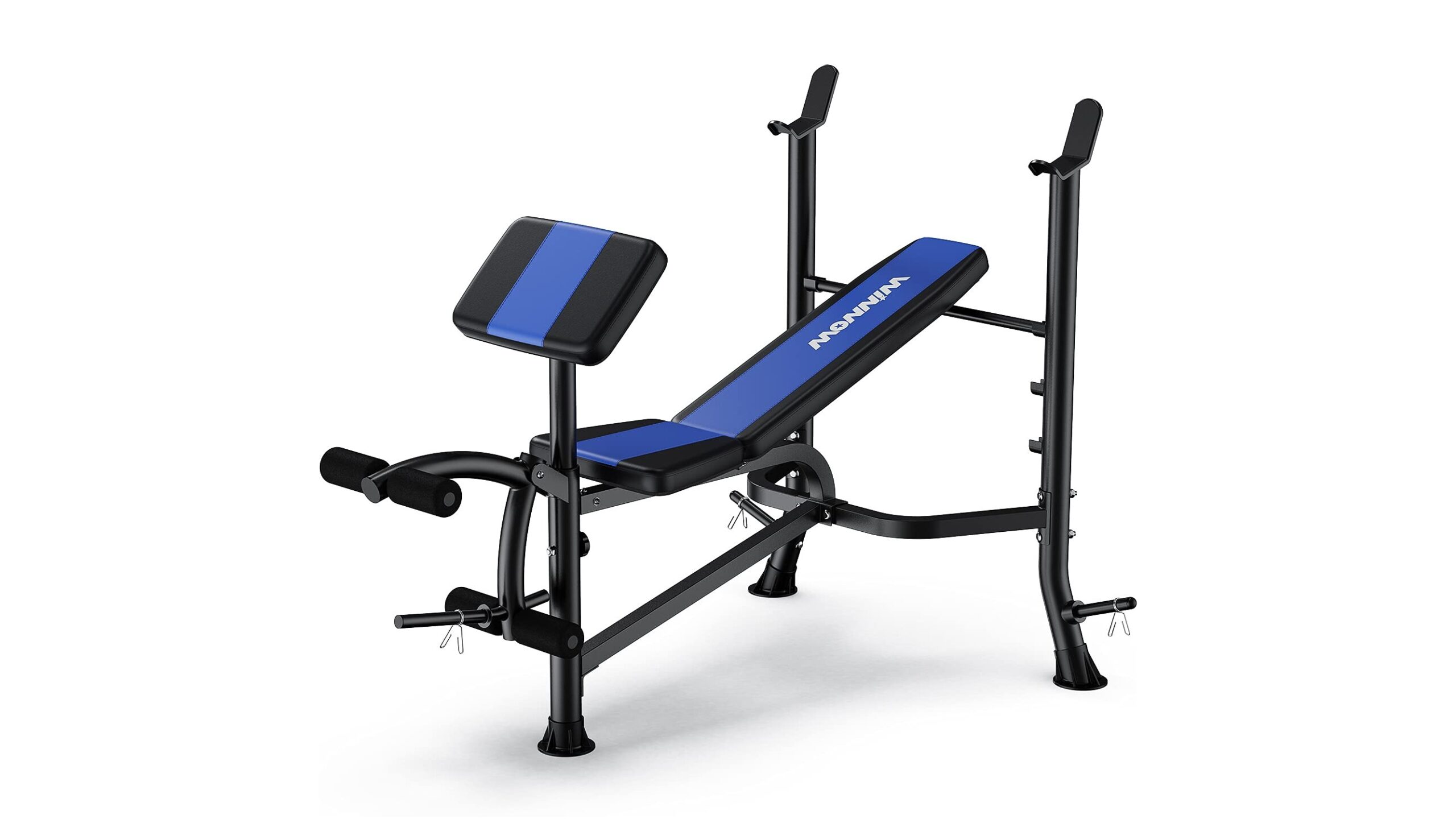 Adjustable WINNOW weight bench with leg extension, a home strength staple now at a standout price