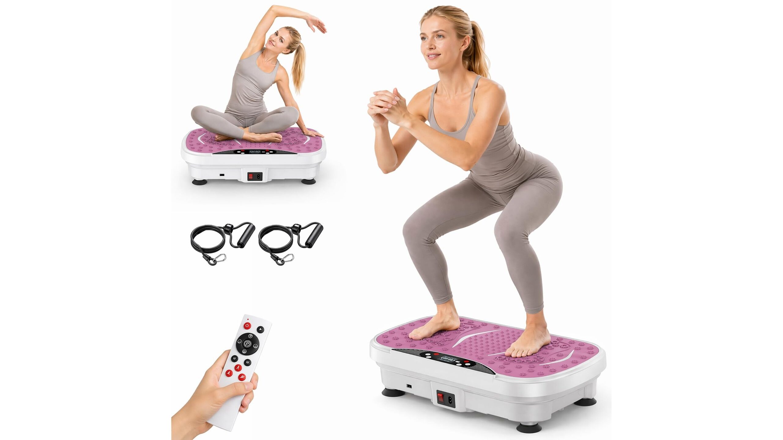 Full body vibration plate for home, a compact shaker platform to boost your daily activity