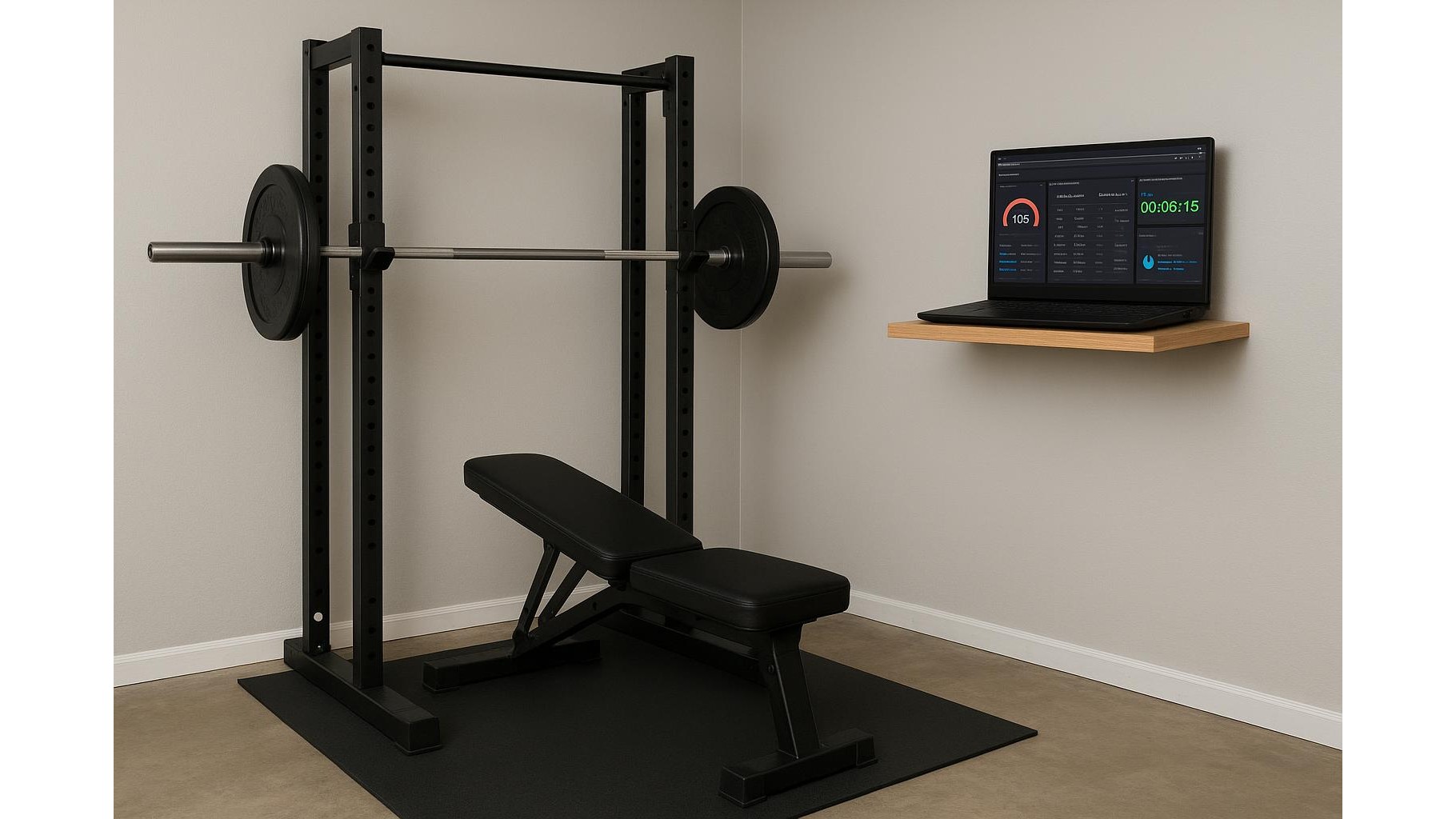 Building a simple home gym dashboard with open-source tools like Grafana and a spare laptop