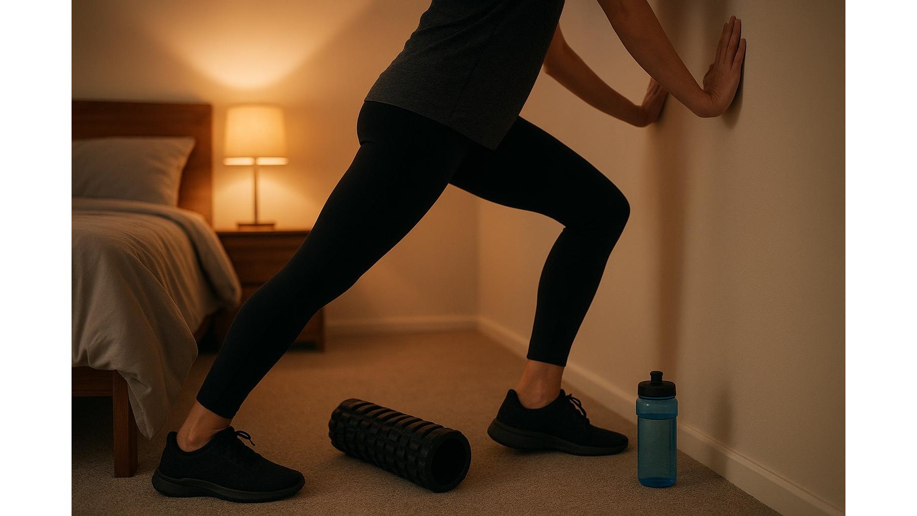 Stopping night leg cramps after home workouts: stretching, electrolytes and sleep positions