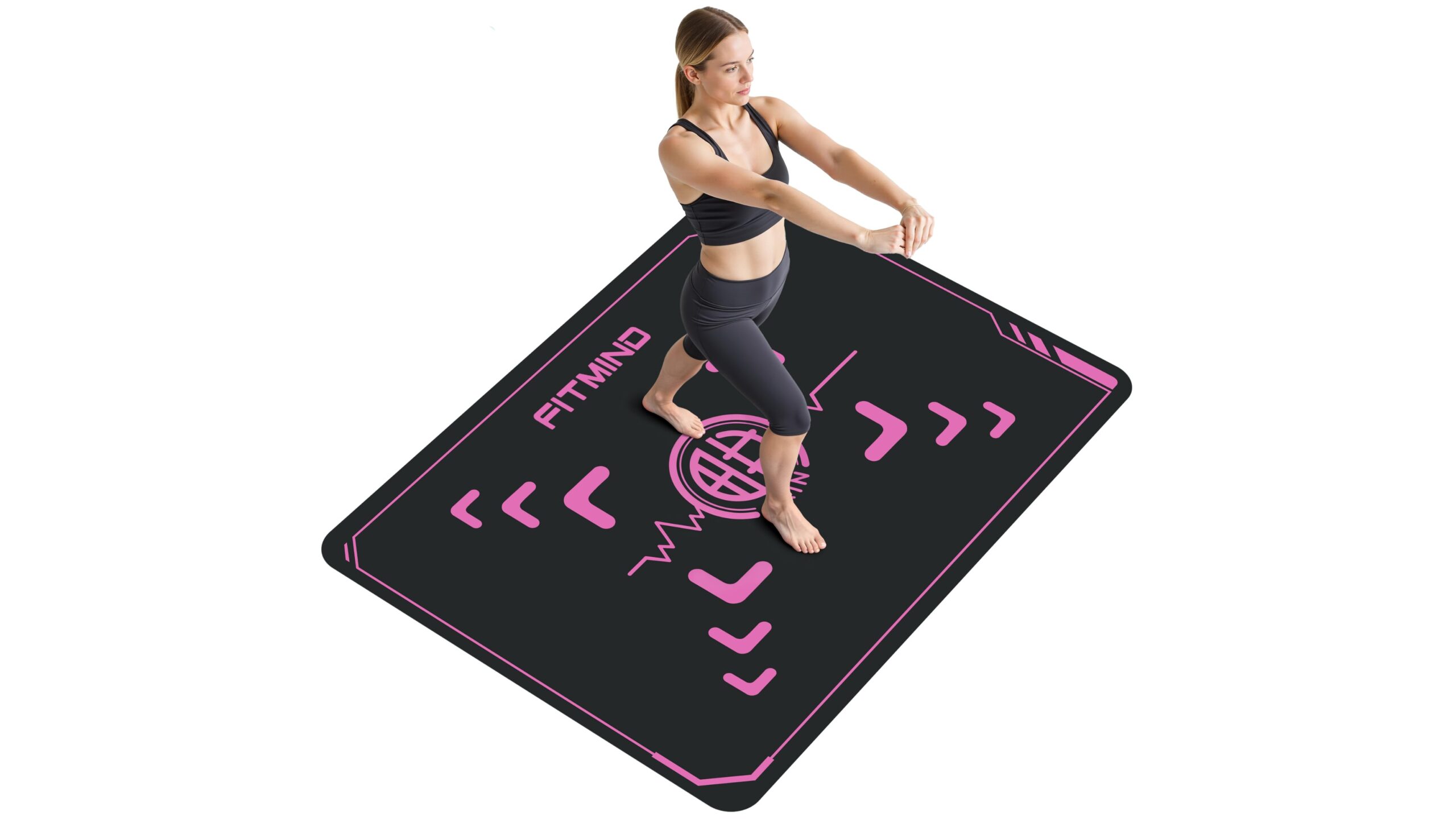 FITMIND professional PU rubber exercise mat, the home gym floor upgrade now on Amazon