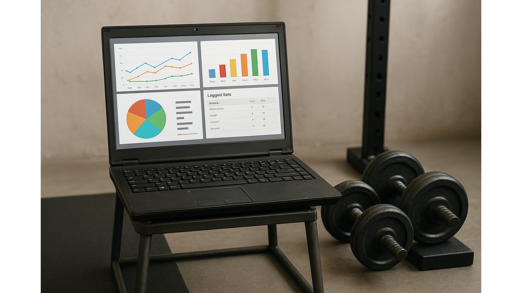 Turn your old laptop into an open-source workout hub: using local software to log and analyse home training