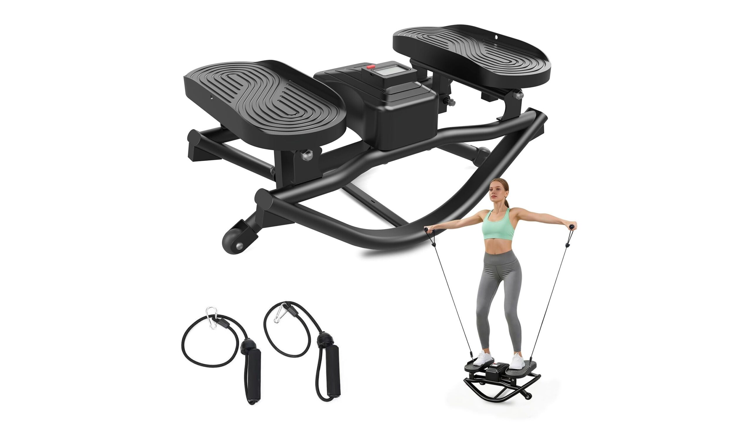 HXD-ERGO rock stepper, low‑impact mini stepper for knee‑friendly cardio in small home spaces