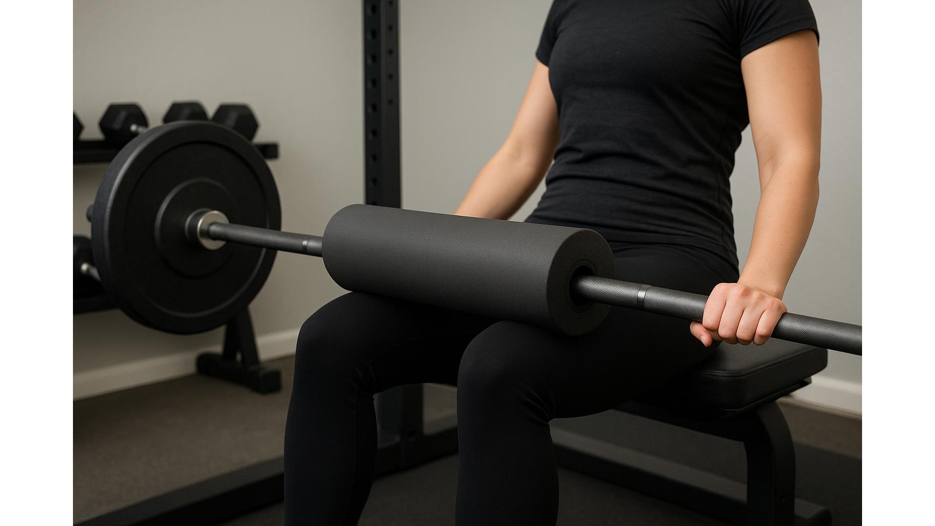 How to choose a barbell pad and hip thrust cushion that really protect you in a home gym
