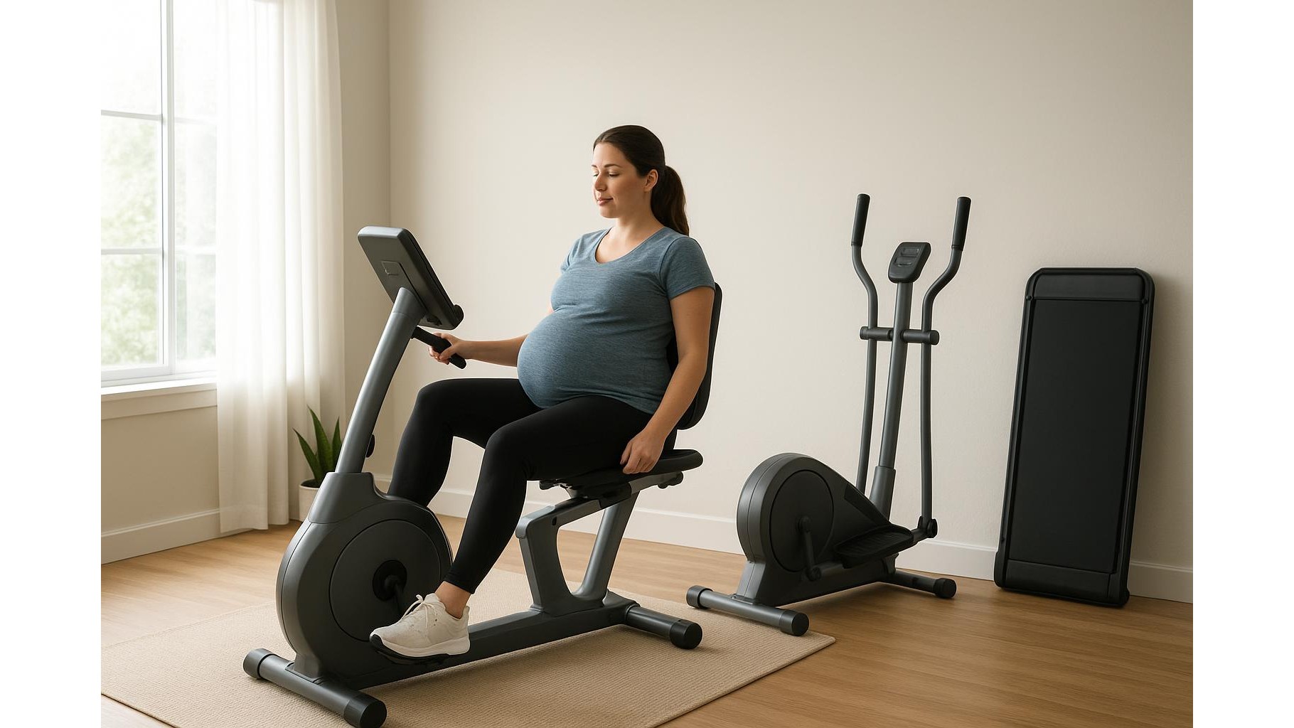 Pregnancy-friendly home cardio machines: how to choose low-impact options for every trimester