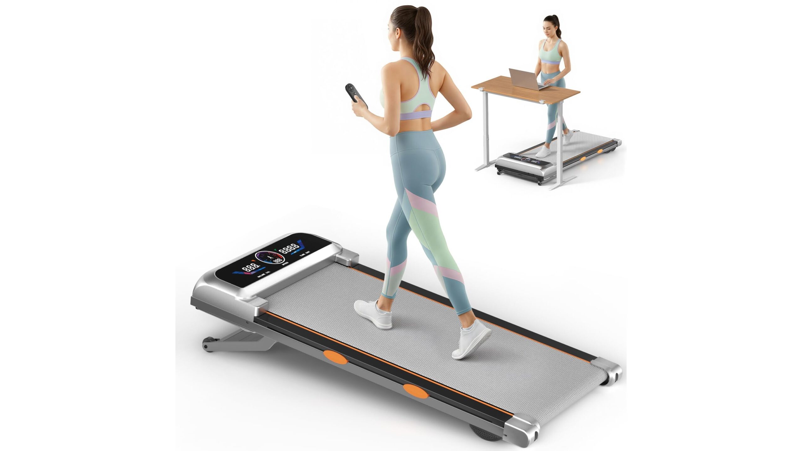 Rayspace walking pad con inclinazione automatica, il tapis roulant compatto da tenere d’occhio su Amazon