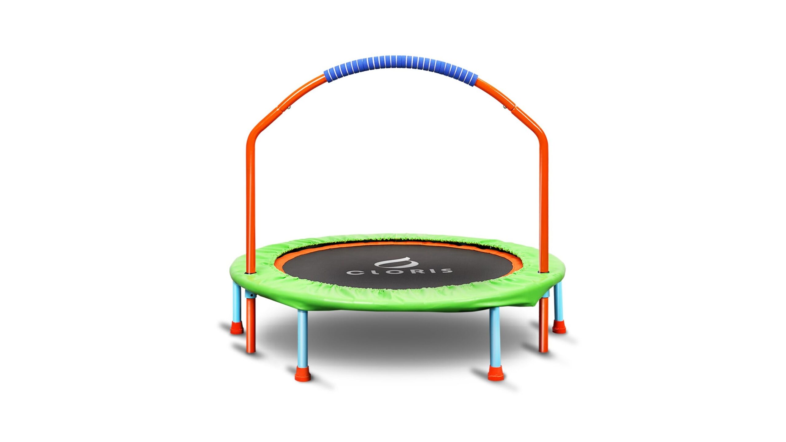 CLORIS 38” foldable fitness trampoline, rimbalzi silenziosi per cardio in salotto a prezzo Amazon imperdibile