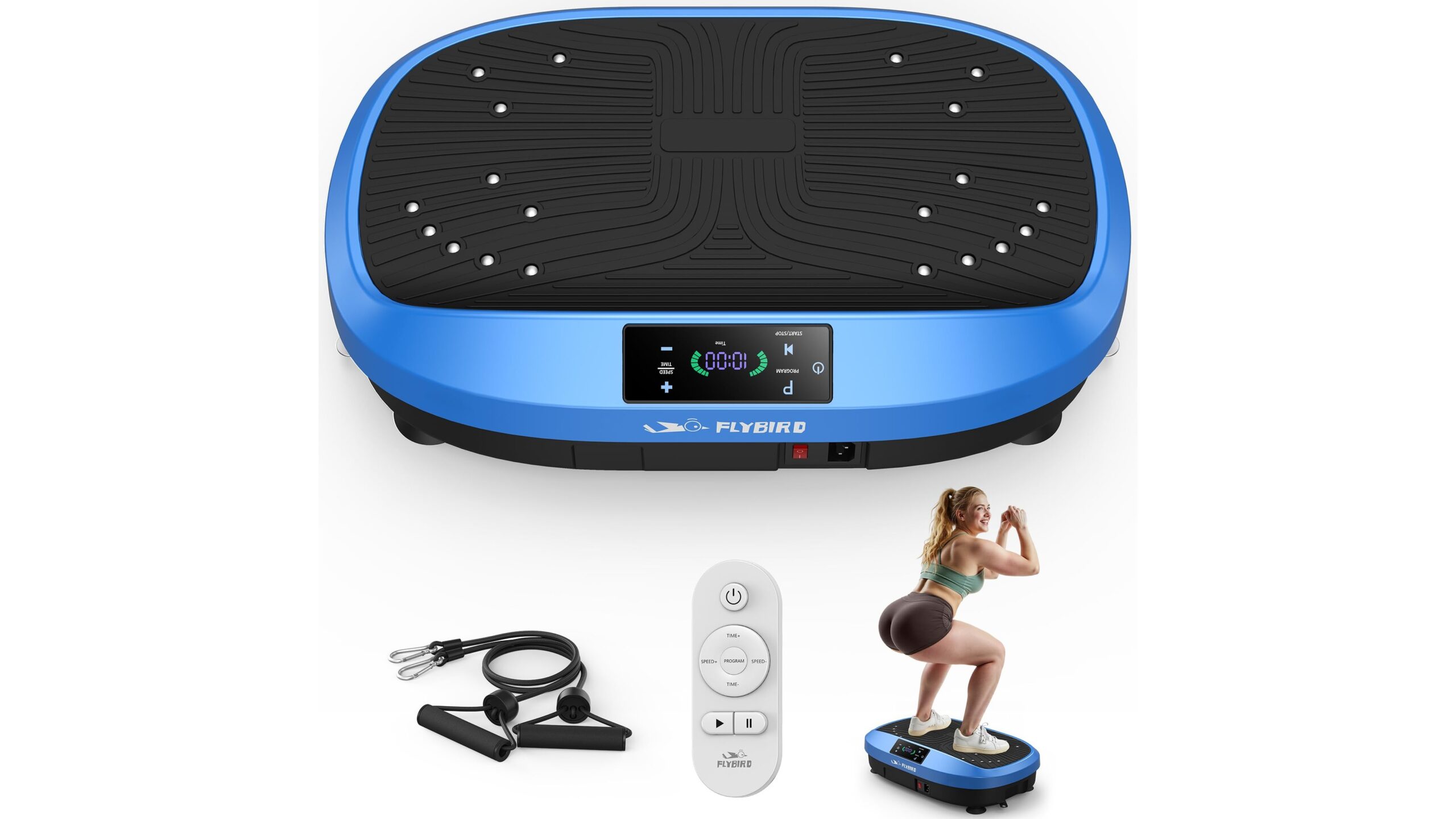 Mini vibration plate 2026, piattaforma compatta per full body training domestico in super promo su Amazon