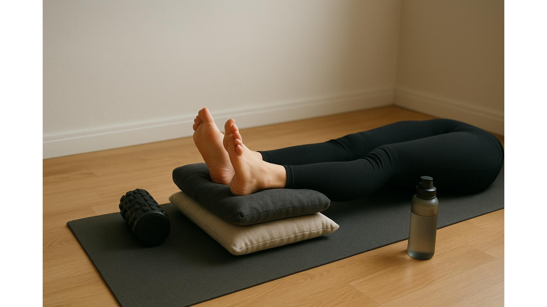 Elevate your legs and feet at home: simple setups to reduce swelling after tough sessions